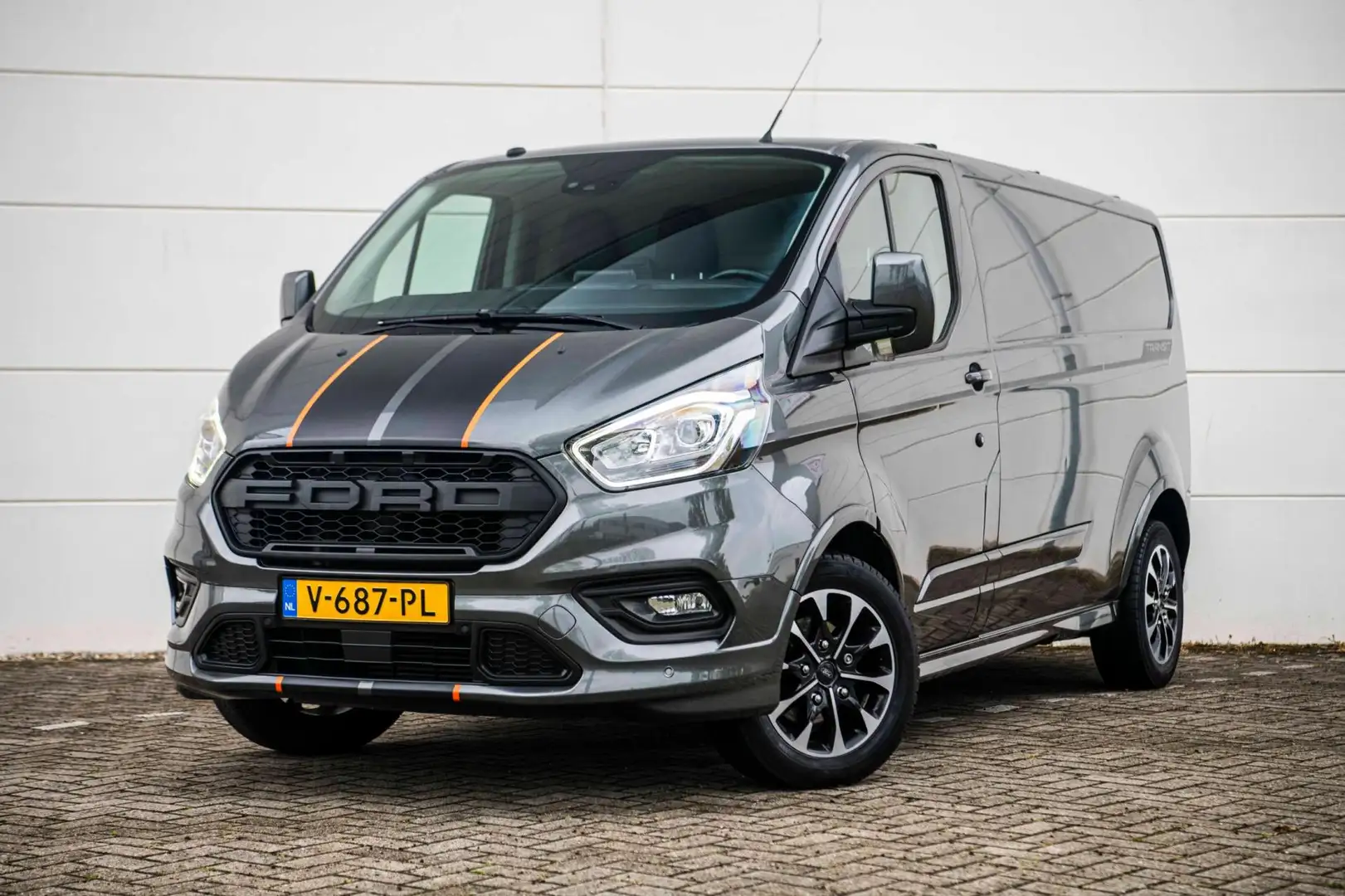 Ford Transit Custom 2.0 TDCI 170pk L2H1 Sport |Navi|Cruise|Camera|Trek Gris - 1