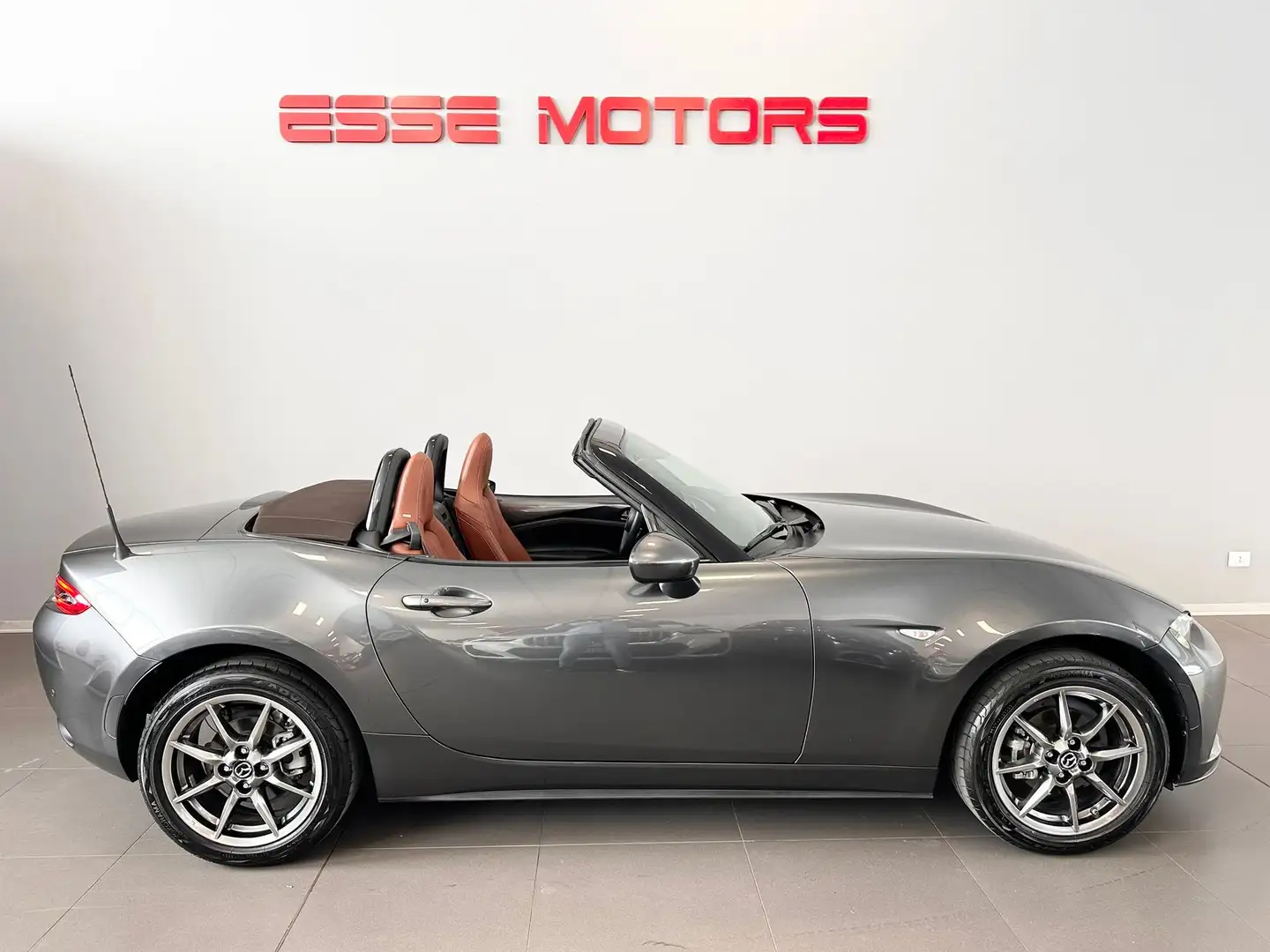 Mazda MX-5 PELLE TOTALE - BOSE - RETROCAMERA - CAPPOTTA BROWN Grigio - 2