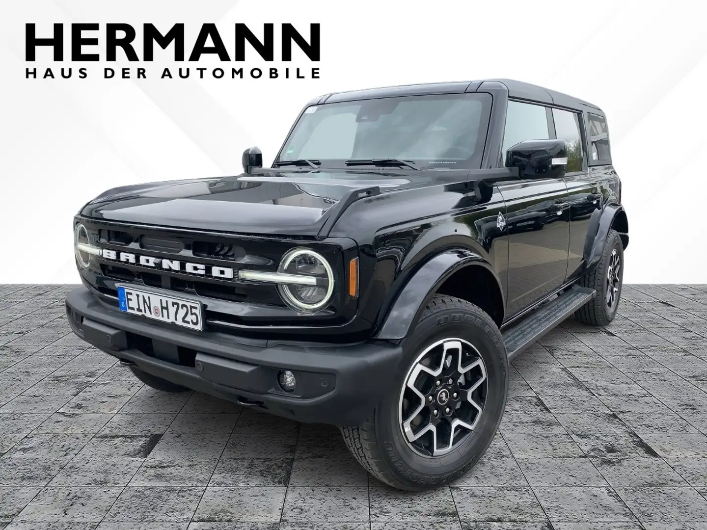 Ford Bronco 2.7 EcoBoost Outer Banks*LED*TWA*ACC*NAVI Noir - 1