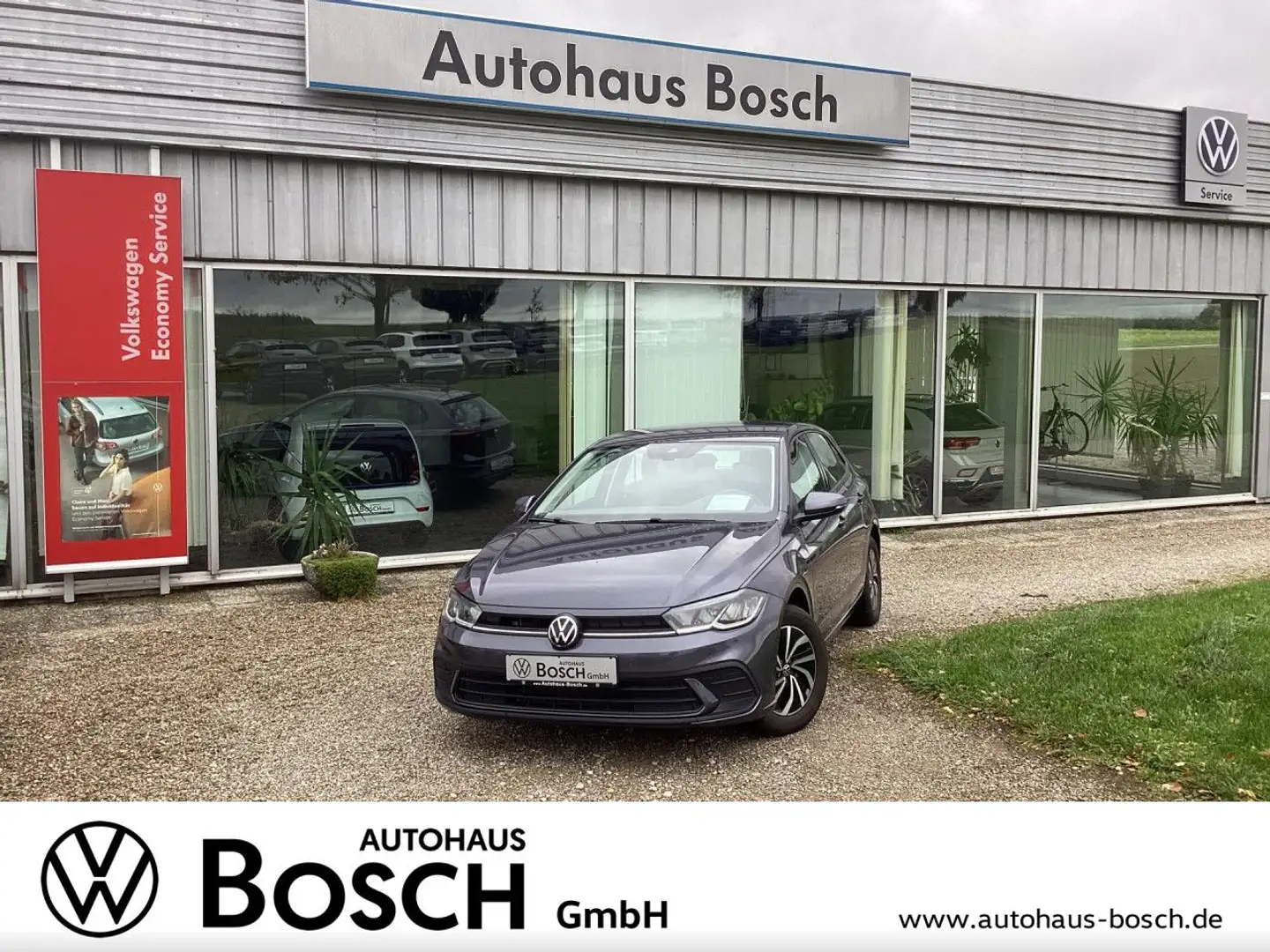 Volkswagen Polo 1.0 TSI Life DSG Navi ACC Alu App-Connect LED Grijs - 1