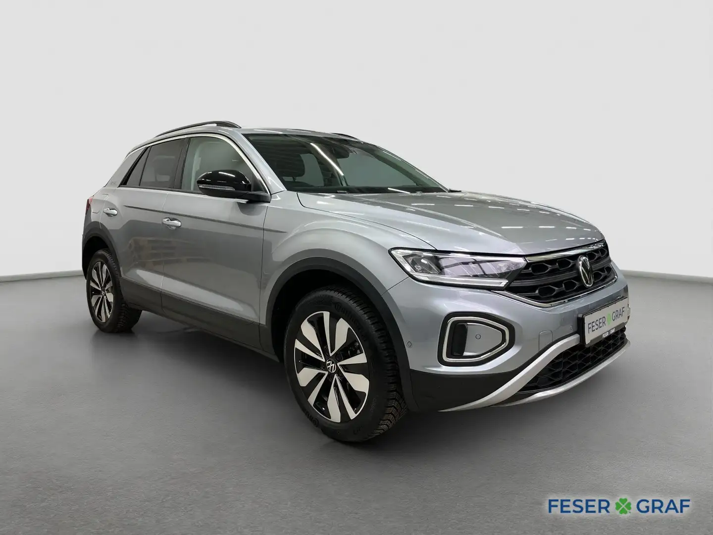 Volkswagen T-Roc GOAL 1.5 TSI DSG AHK RFK LED Navi ACC Argent - 2