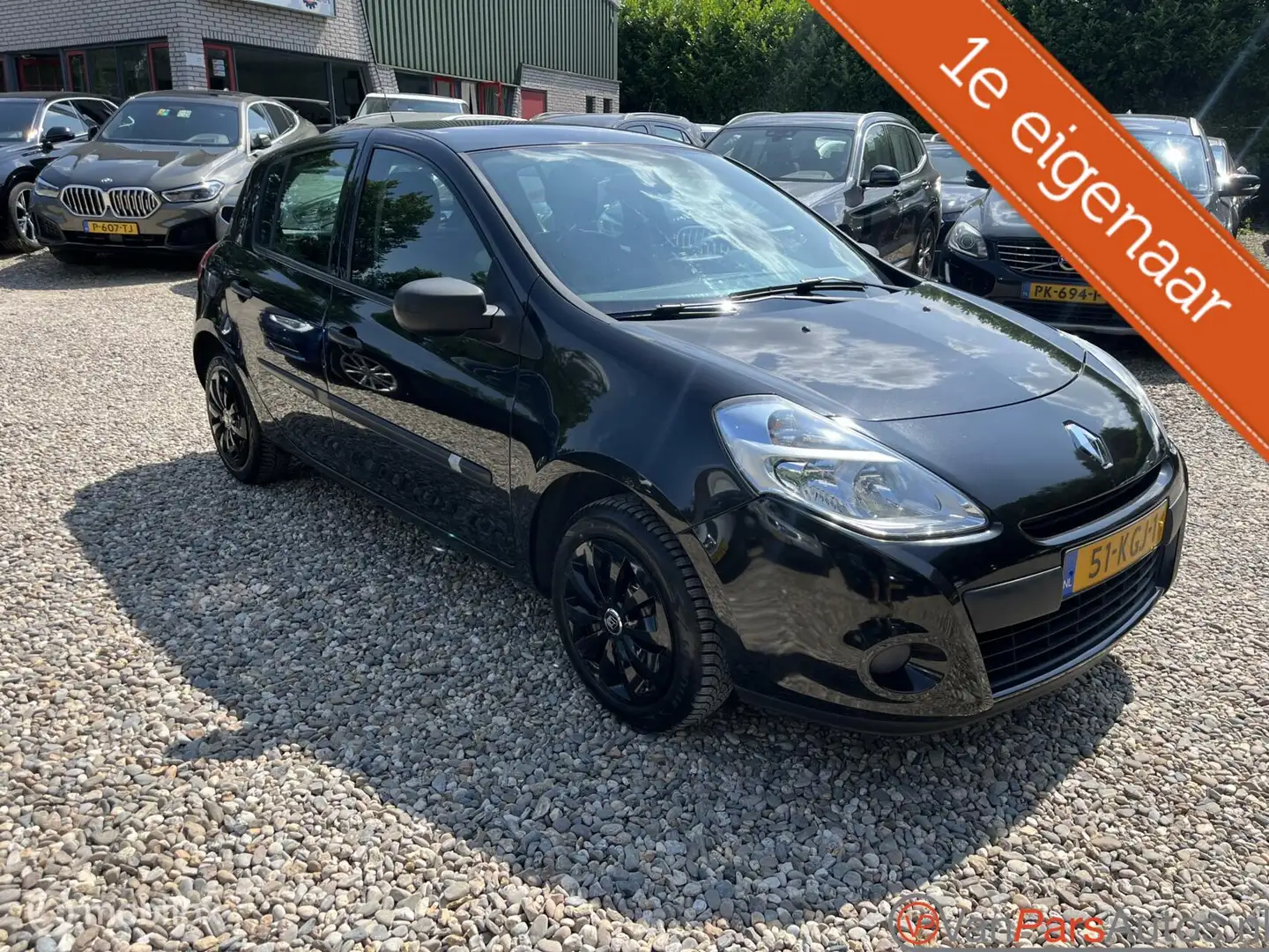 Renault Clio 1.2 Special Line,Airco,5drs,Navi,1e eigenaar! Zwart - 2