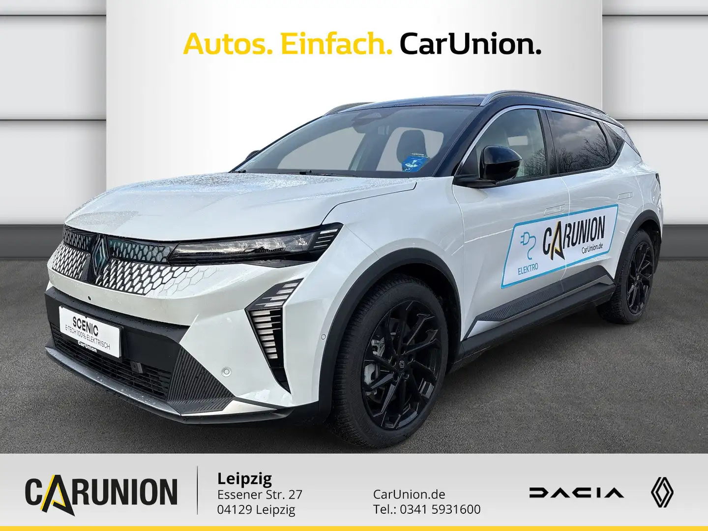 Renault Scenic E-Tech 100% ele Iconic 220 Long Range Weiß - 1