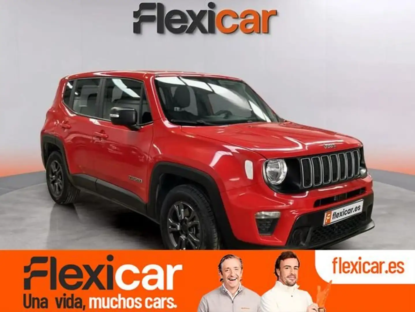 Jeep Renegade eHybrid 1.5 96kW(130CV) Longitude ATX Rojo - 1
