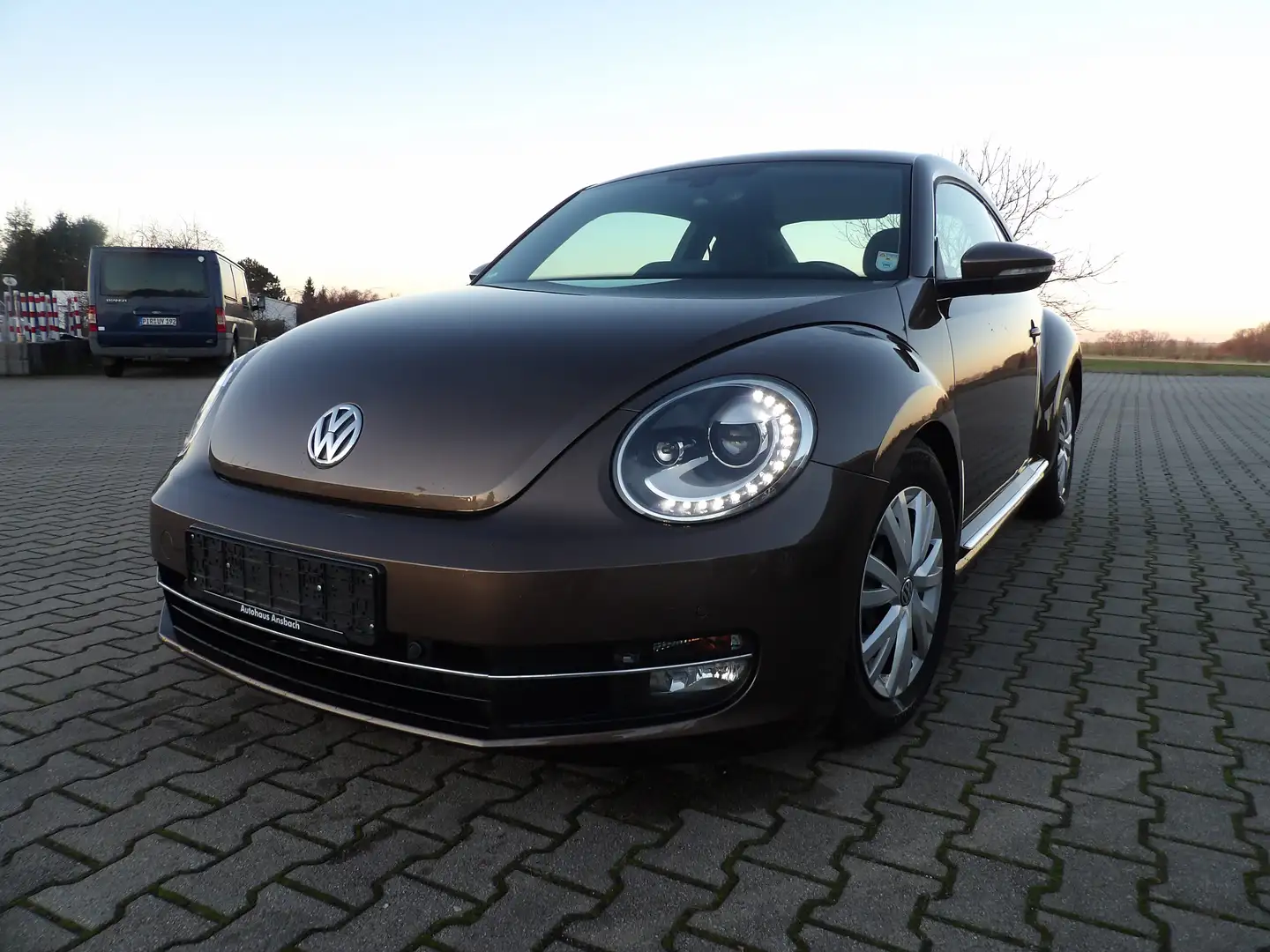 Volkswagen New Beetle Sondermodel Käfer Klima Sitzh. Temp. HU AU Neu Brun - 1