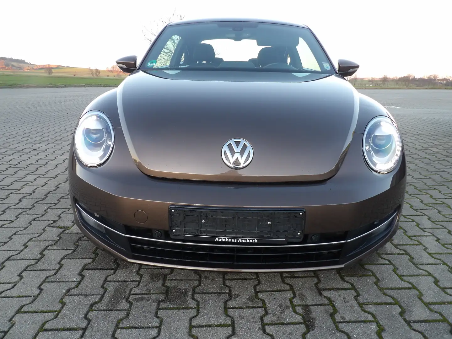 Volkswagen New Beetle Sondermodel Käfer Klima Sitzh. Temp. HU AU Neu Brun - 2