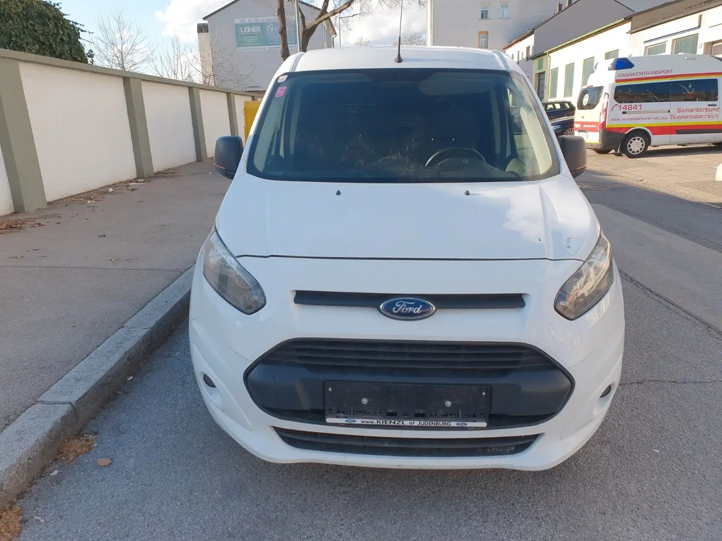 Ford Transit Connect 1,5 TDCi/Klima/WSS-Heizg./NSW/eF Weiß - 2