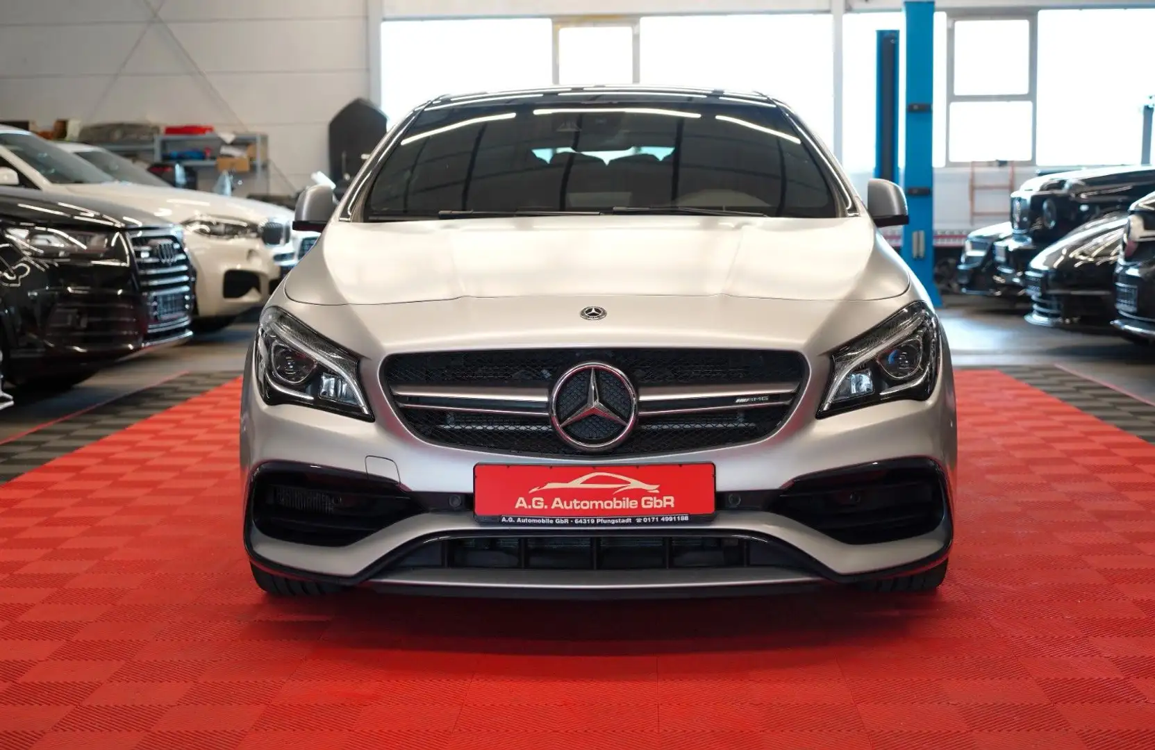 Mercedes-Benz CLA 45 AMG 2.Hand*Unfallfrei* Gris - 2