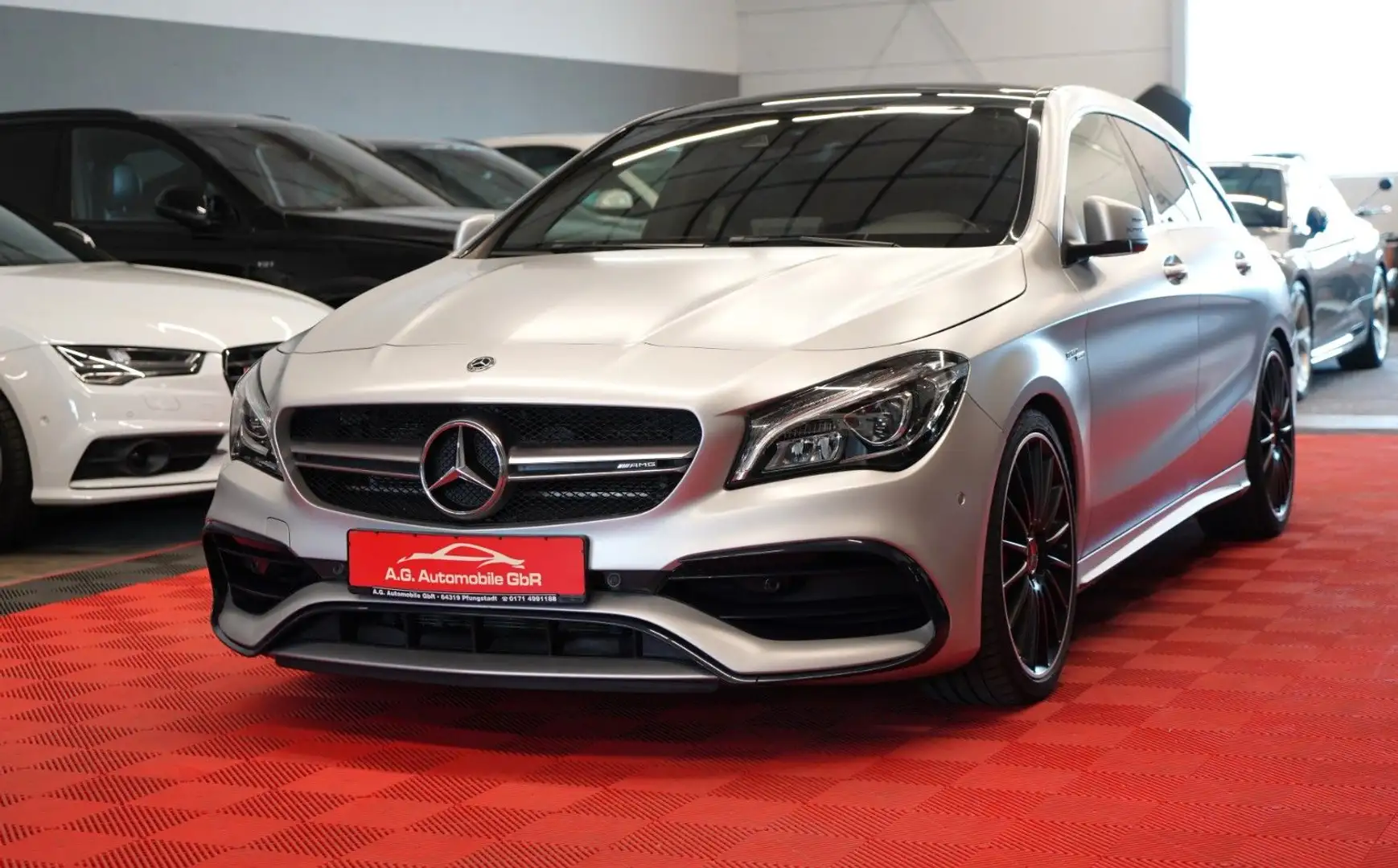 Mercedes-Benz CLA 45 AMG 2.Hand*Unfallfrei* Gris - 1