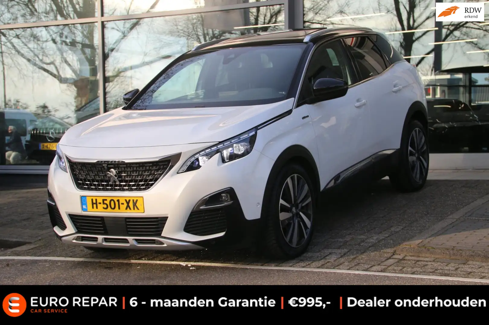 Peugeot 3008 1.2 PureTech GT Line Avantage PANO-DAK NL-AUTO NAP Blanc - 1
