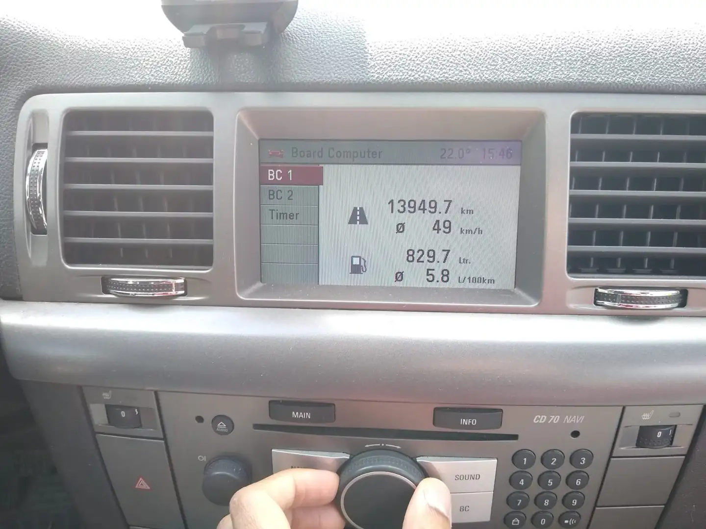 Opel Signum 1.9 CDTI Schwarz - 2