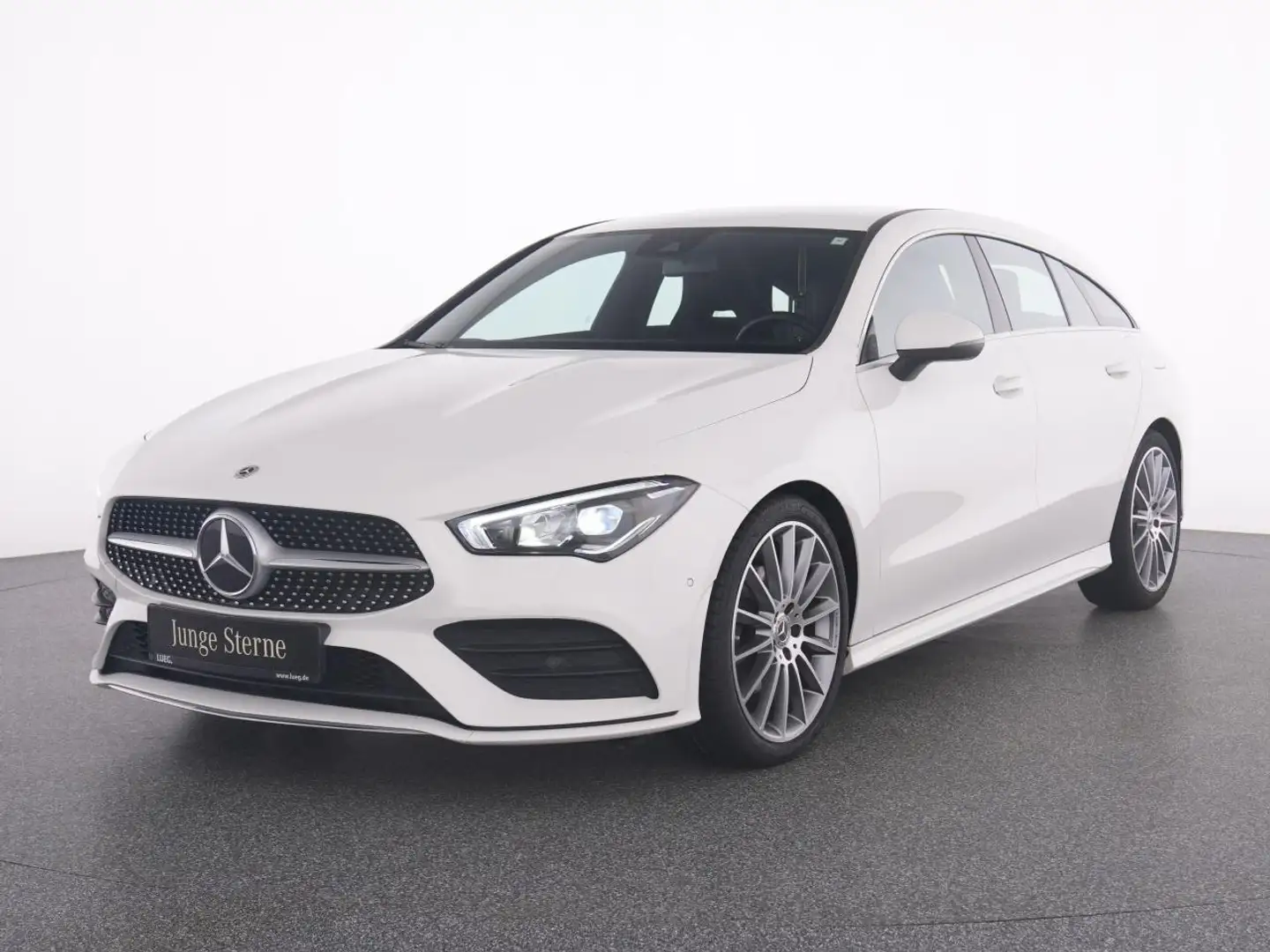 Mercedes-Benz CLA 180 d SB AMG+MBUXAdvanced+LED-HP+SHZ+ParkAss Weiß - 2