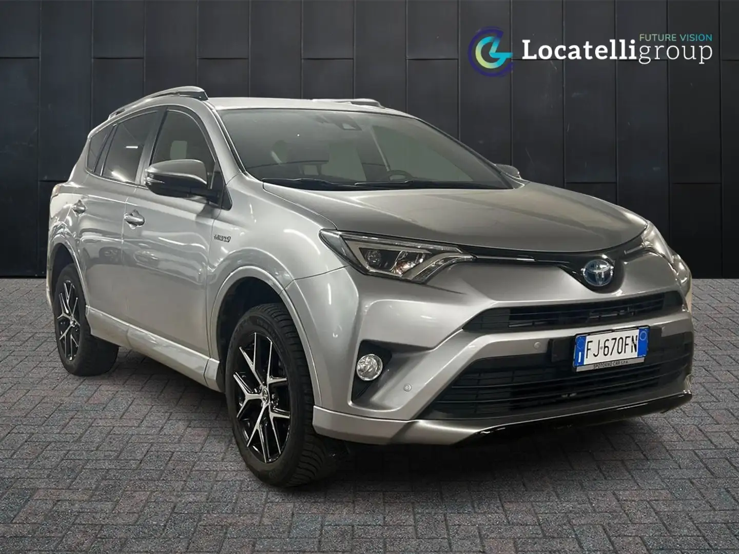 Toyota RAV 4 5 Porte 2.5 VVT-i Hybrid Lounge Argento - 1