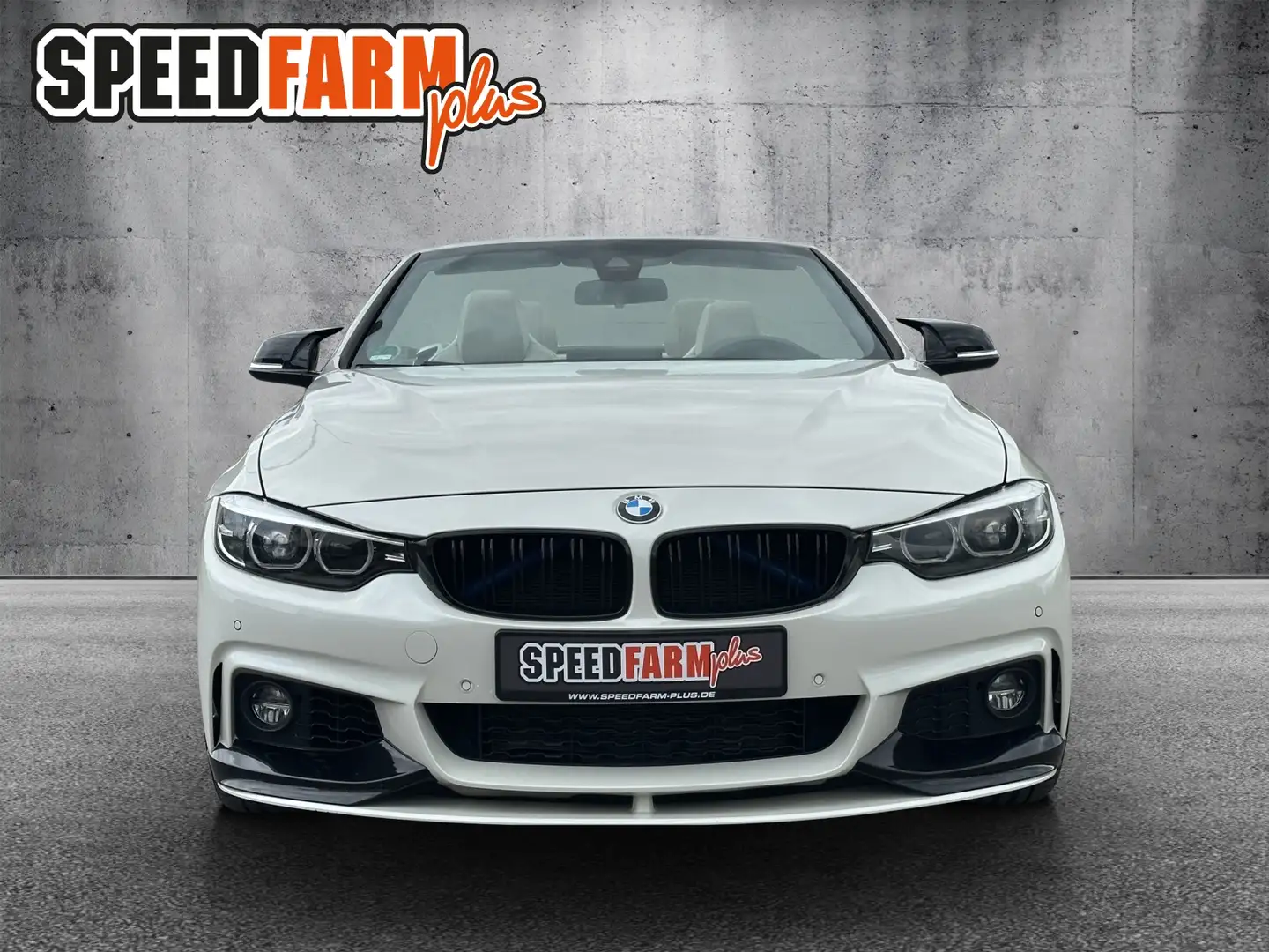 BMW 440 i Luxury Line Traum-Cabrio Bílá - 2