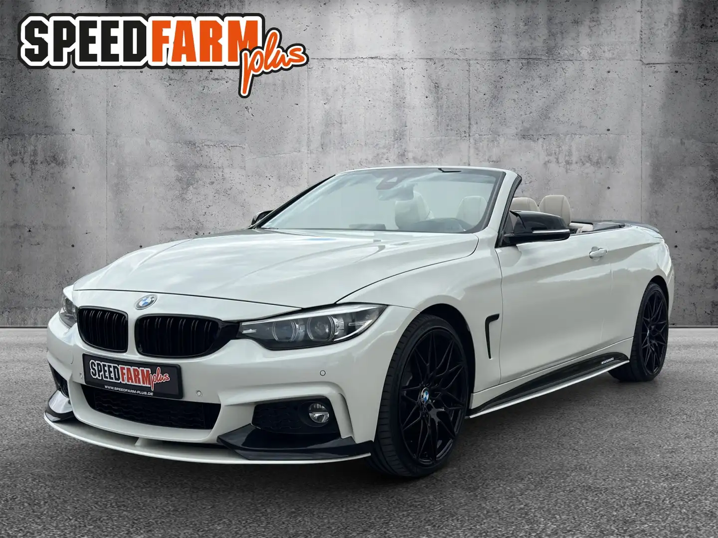 BMW 440 i Luxury Line Traum-Cabrio Weiß - 1