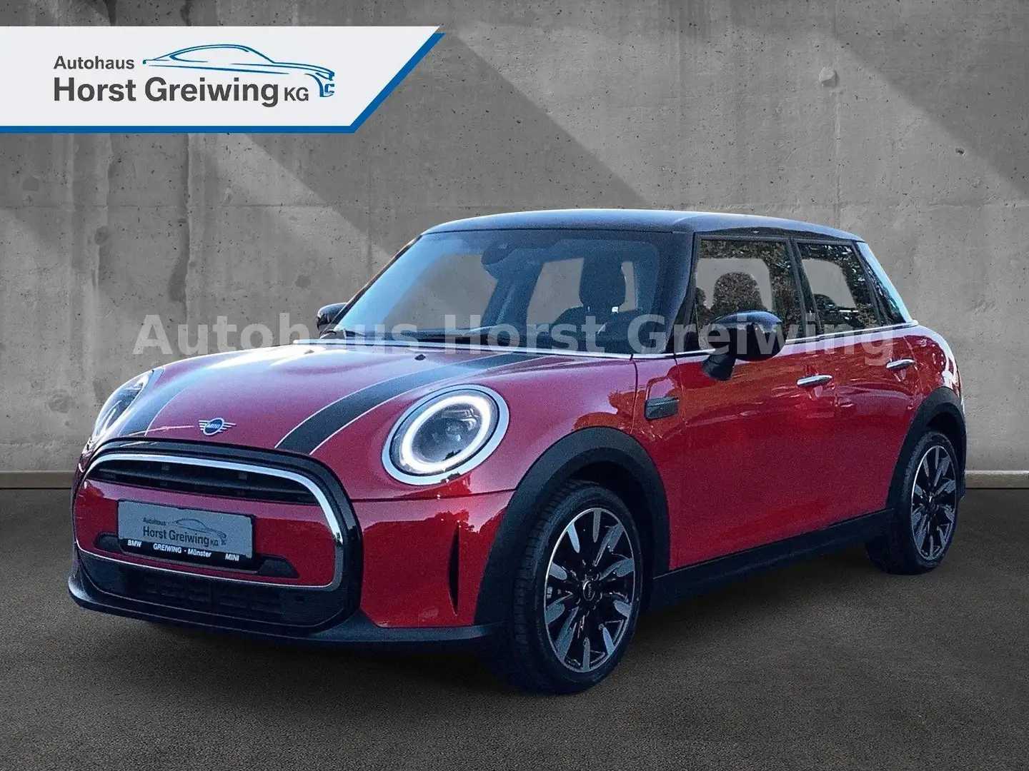 MINI Cooper 5-trg.Aut. Cooper NAVI,LED,PDC,Kamera,DrivingAss Rood - 1