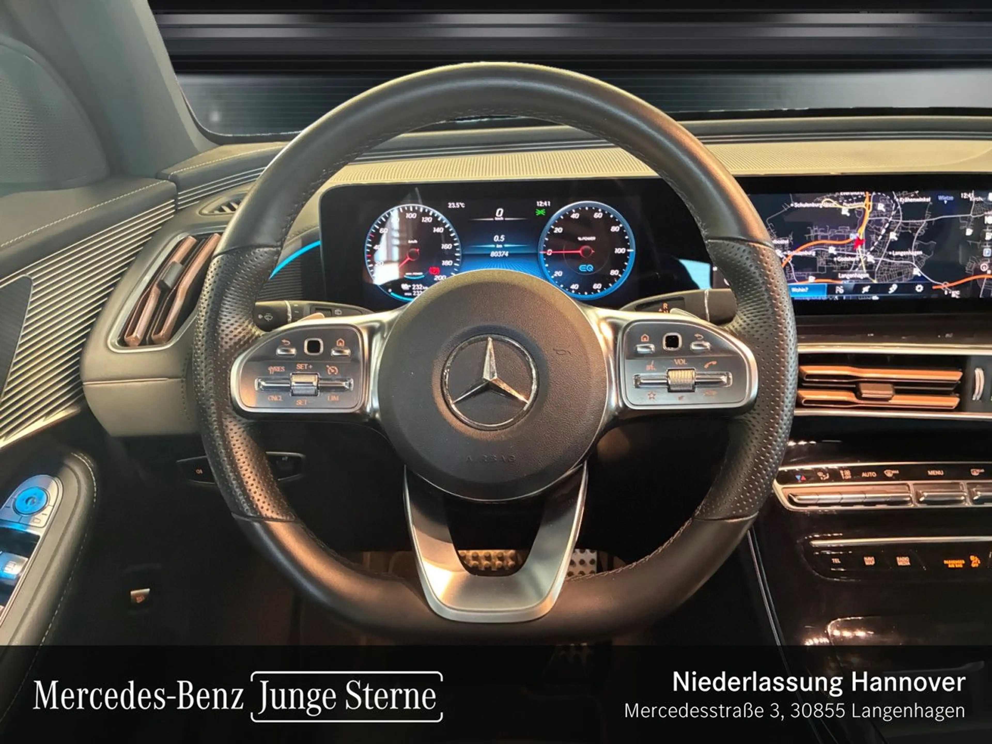 Mercedes-Benz EQC 400 4M AMG+AHK+MULTIBEAM+KAMERA+KEYLESS — photo 10