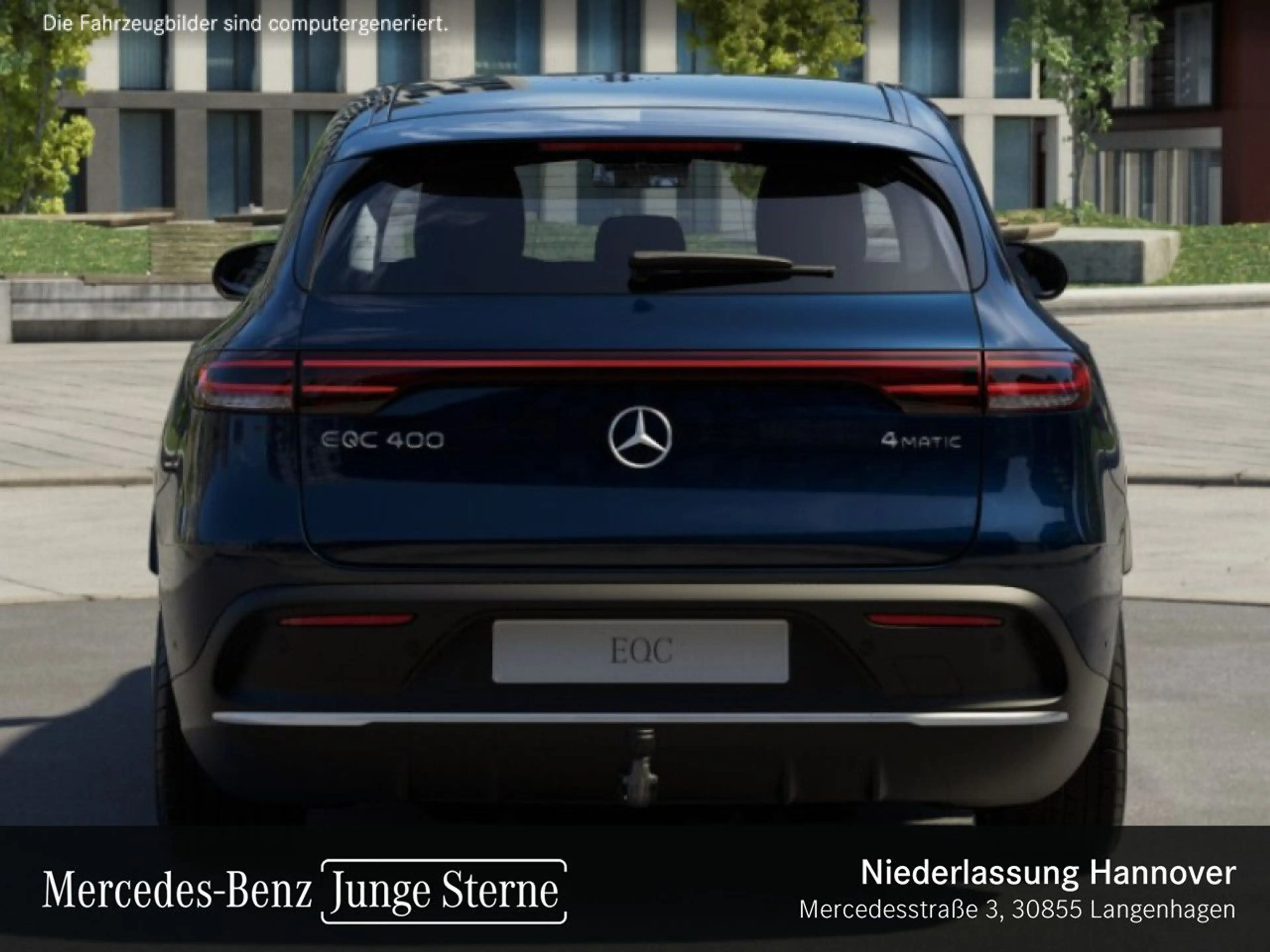 Mercedes-Benz EQC 400 4M AMG+AHK+MULTIBEAM+KAMERA+KEYLESS — photo 9