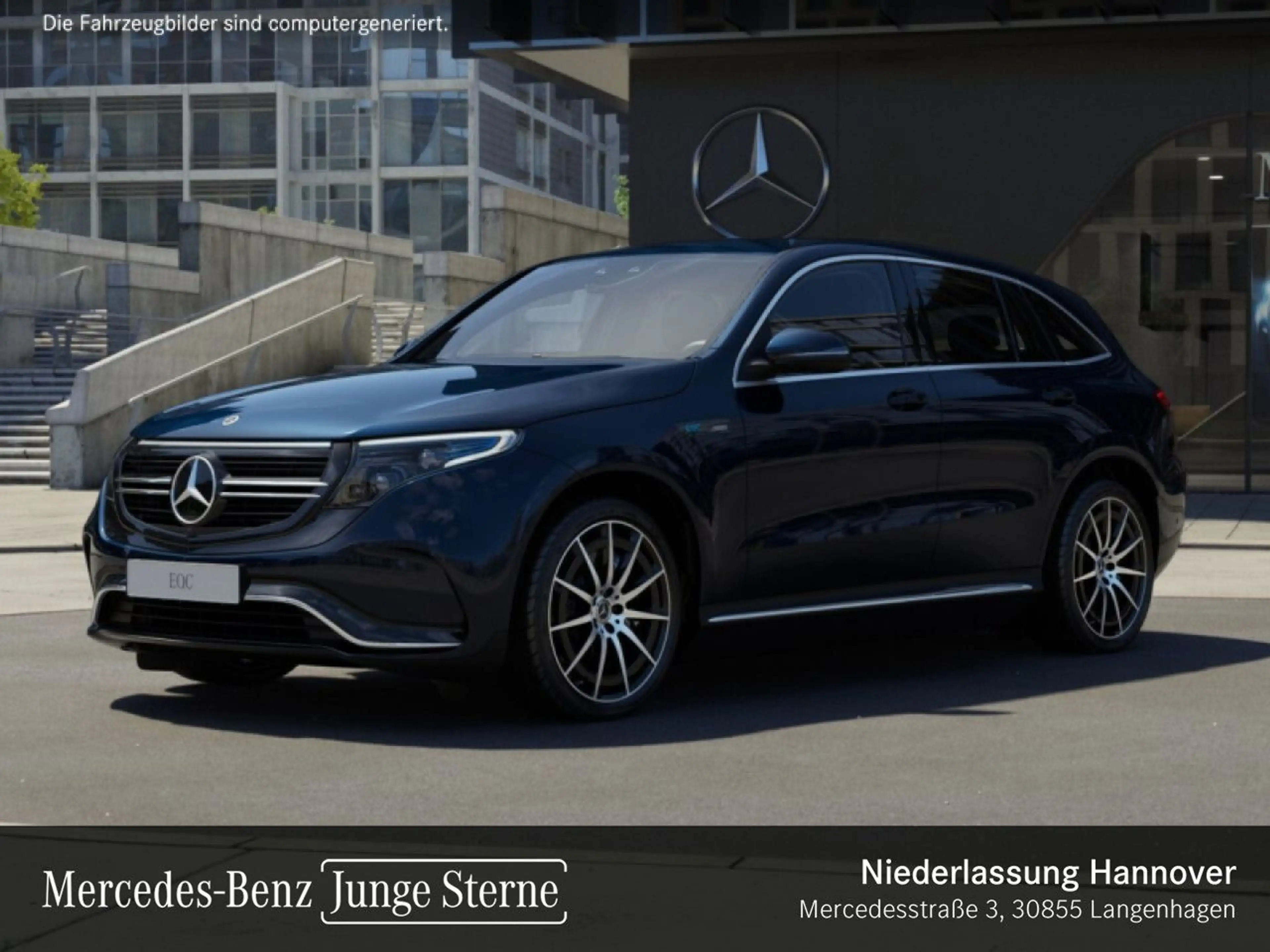 Mercedes-Benz EQC 400 4M AMG+AHK+MULTIBEAM+KAMERA+KEYLESS — photo 14