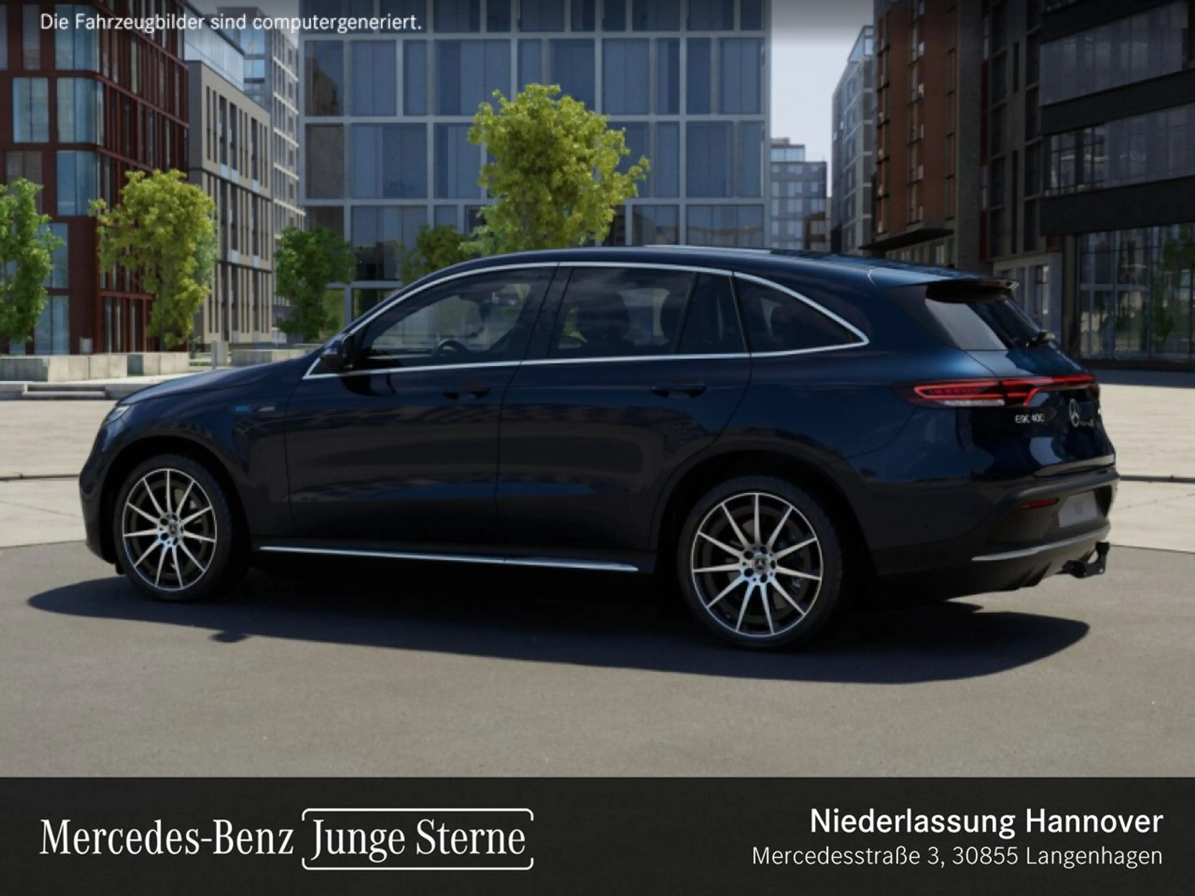 Mercedes-Benz EQC 400 4M AMG+AHK+MULTIBEAM+KAMERA+KEYLESS — photo 15