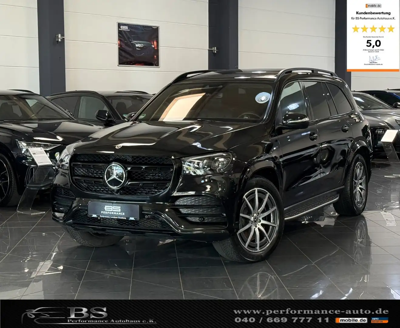 Mercedes-Benz GLS 400 d 4M |AMG-LINE|NIGHT|ACC|PANO|MASSAGE|HUD Czarny - 1