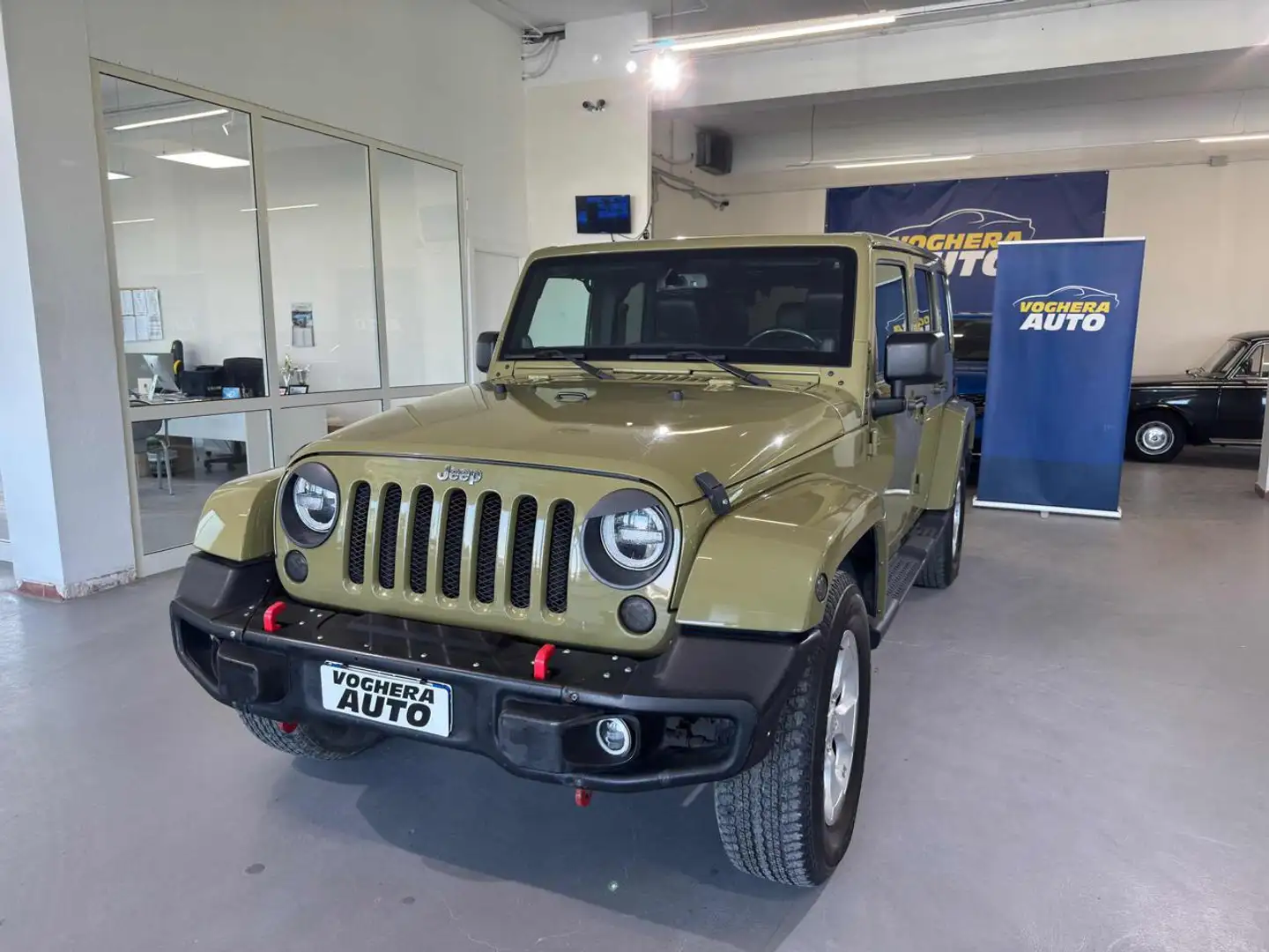 Jeep Wrangler Unlimited 2.8 CRD DPF Sahara Vert - 2