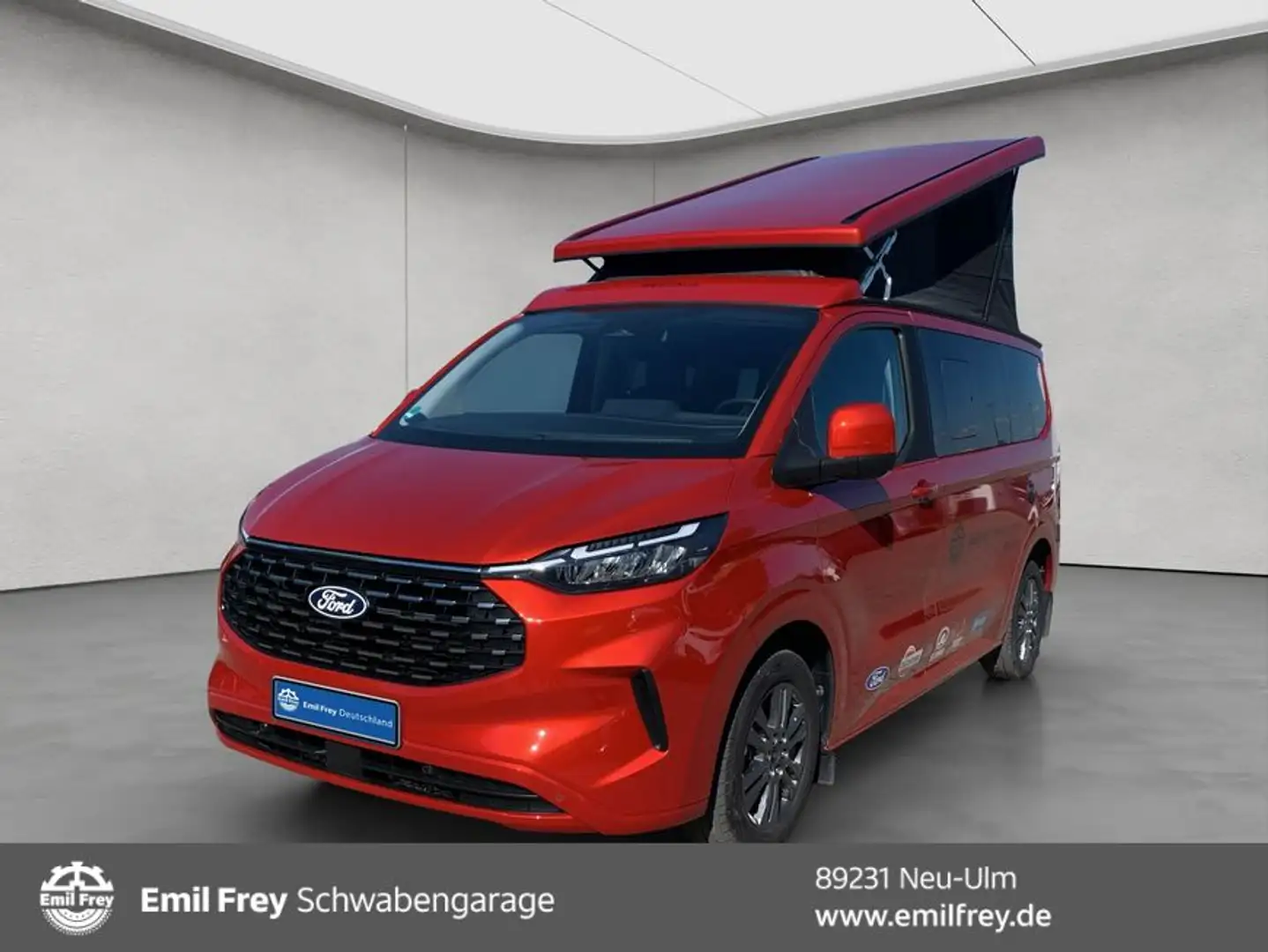 Ford Tourneo Custom Nugget 320 L1 VA Titanium 110 kW, 4 Rojo - 1