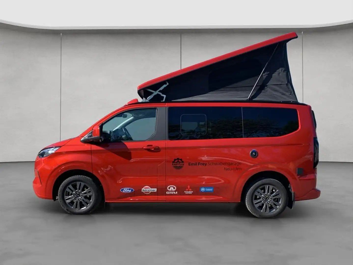 Ford Tourneo Custom Nugget 320 L1 VA Titanium 110 kW, 4 Rojo - 2