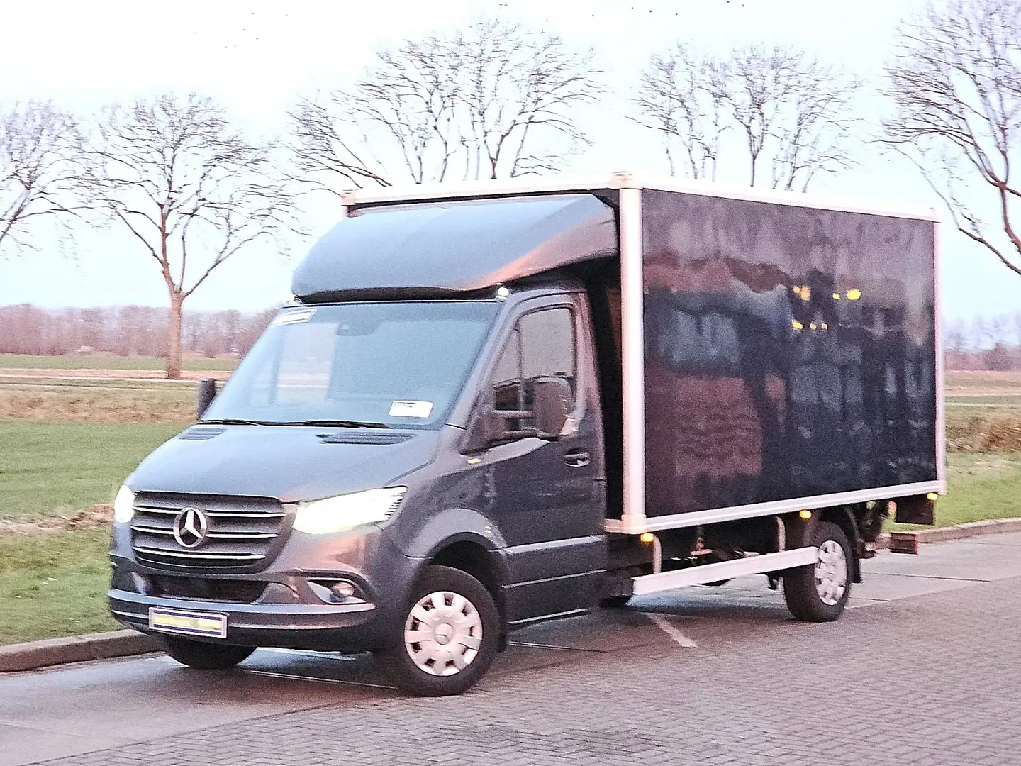 Mercedes-Benz Sprinter 317 ac automaat EURO6 Noir - 2