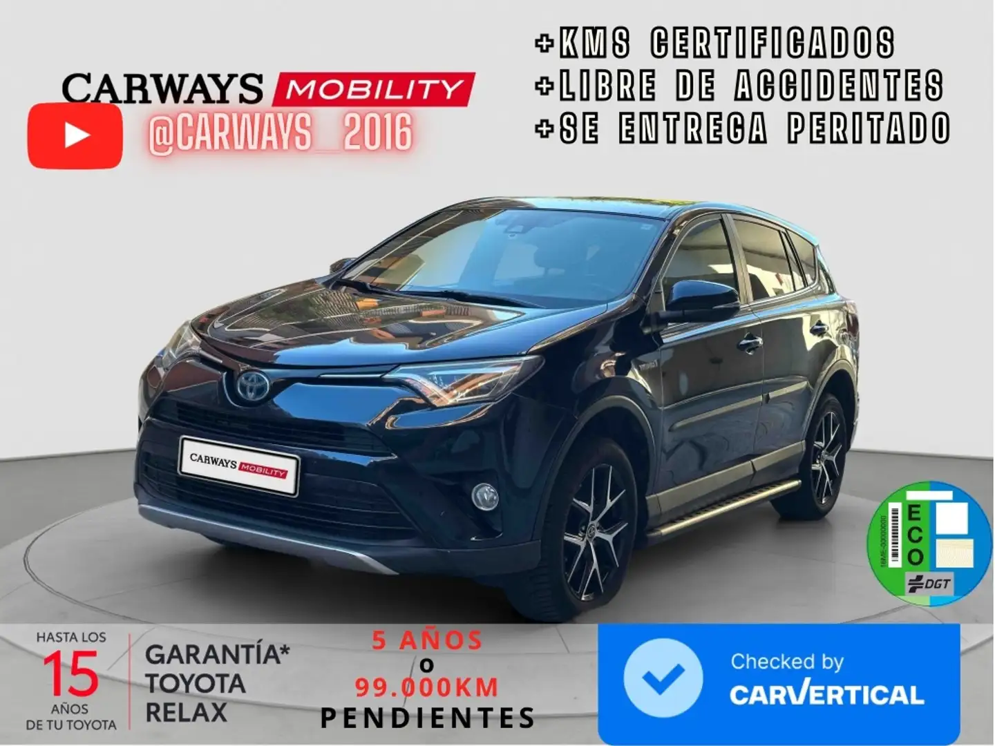 Toyota RAV 4 2.5 hybrid 2WD Advance Azul - 1