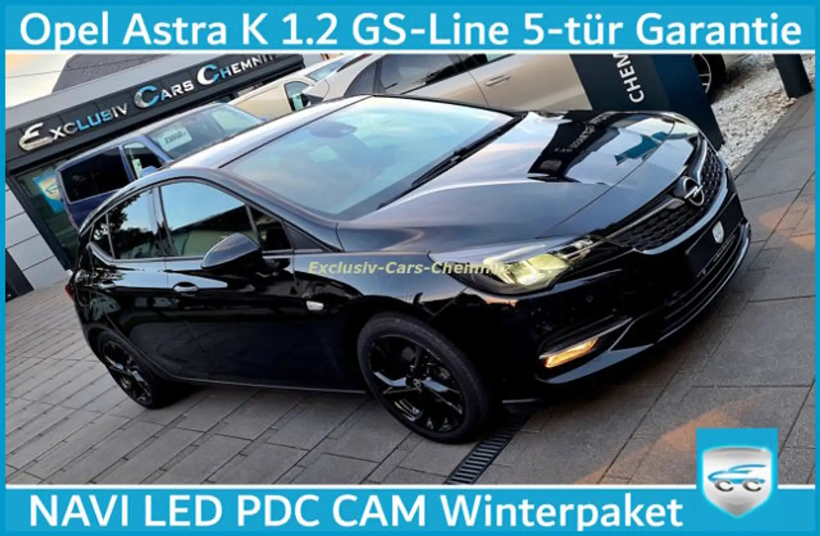 Opel Astra K GS Line Winterpaket Navi LED DAB PDC Cam GS Line Nero - 1