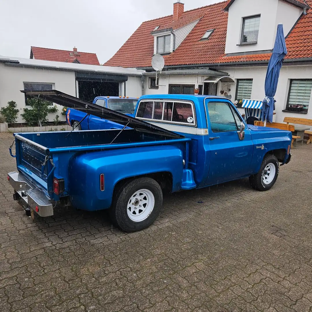 Chevrolet C 10 Stepside-Shortbed Pickup Top Auto Albastru - 2