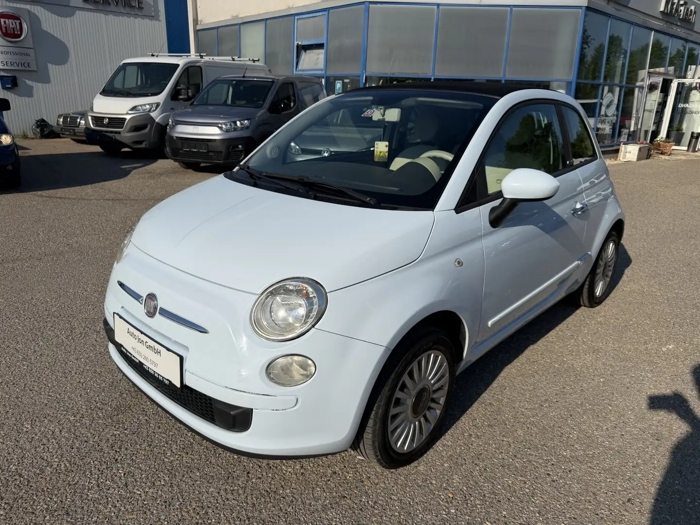 Fiat 500 Cabrio ///VERKAUFT/// Blau - 1