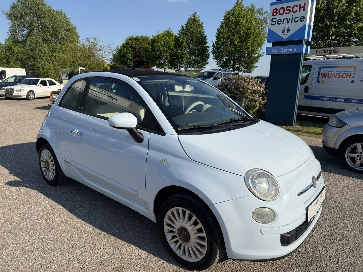 Fiat 500 Cabrio ///VERKAUFT/// Blau - 2