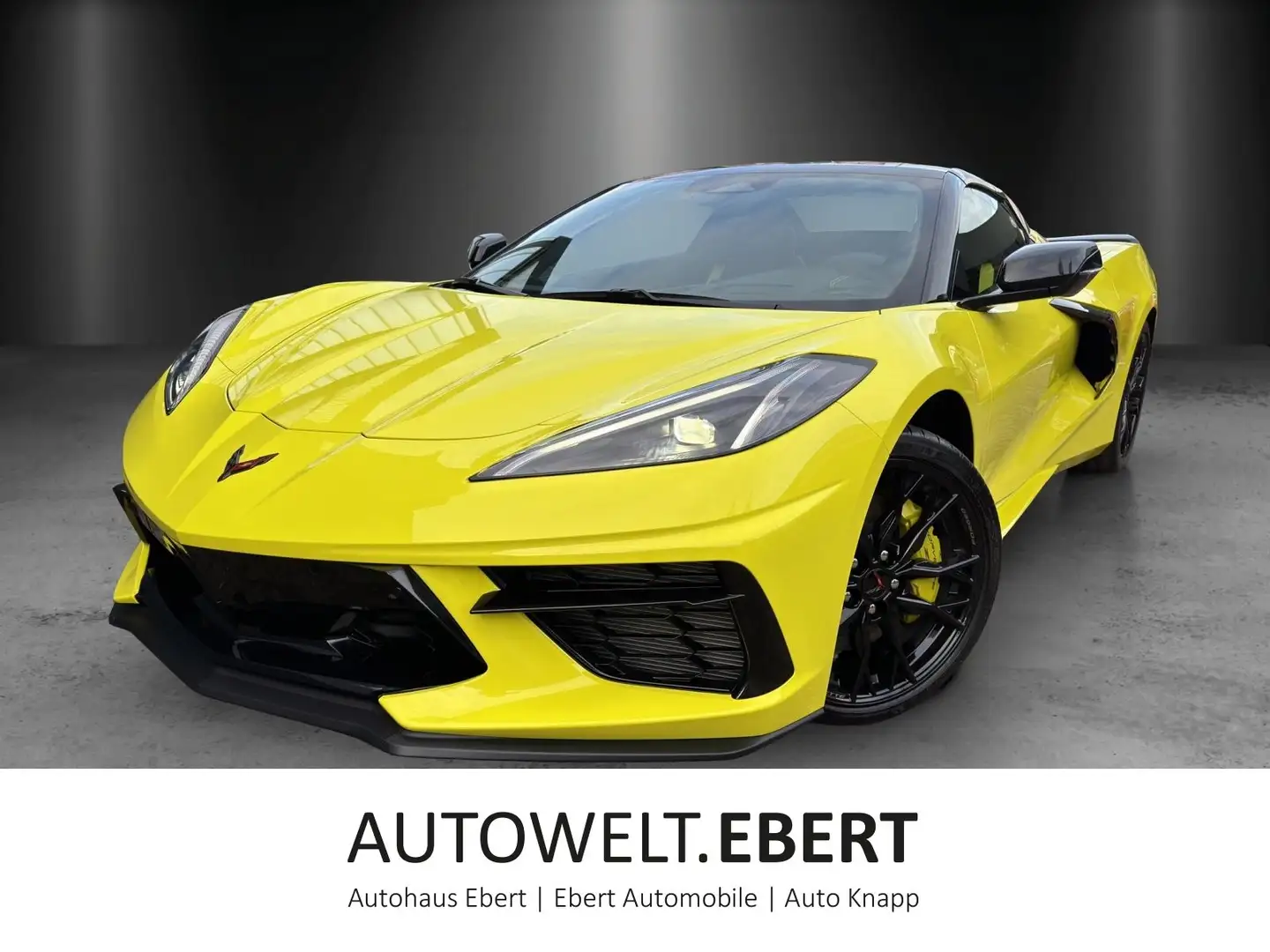 Corvette C8 Cabrio 3LT MY 2024 Frontlift/Magnetic Ride/EU-Mo Żółty - 1