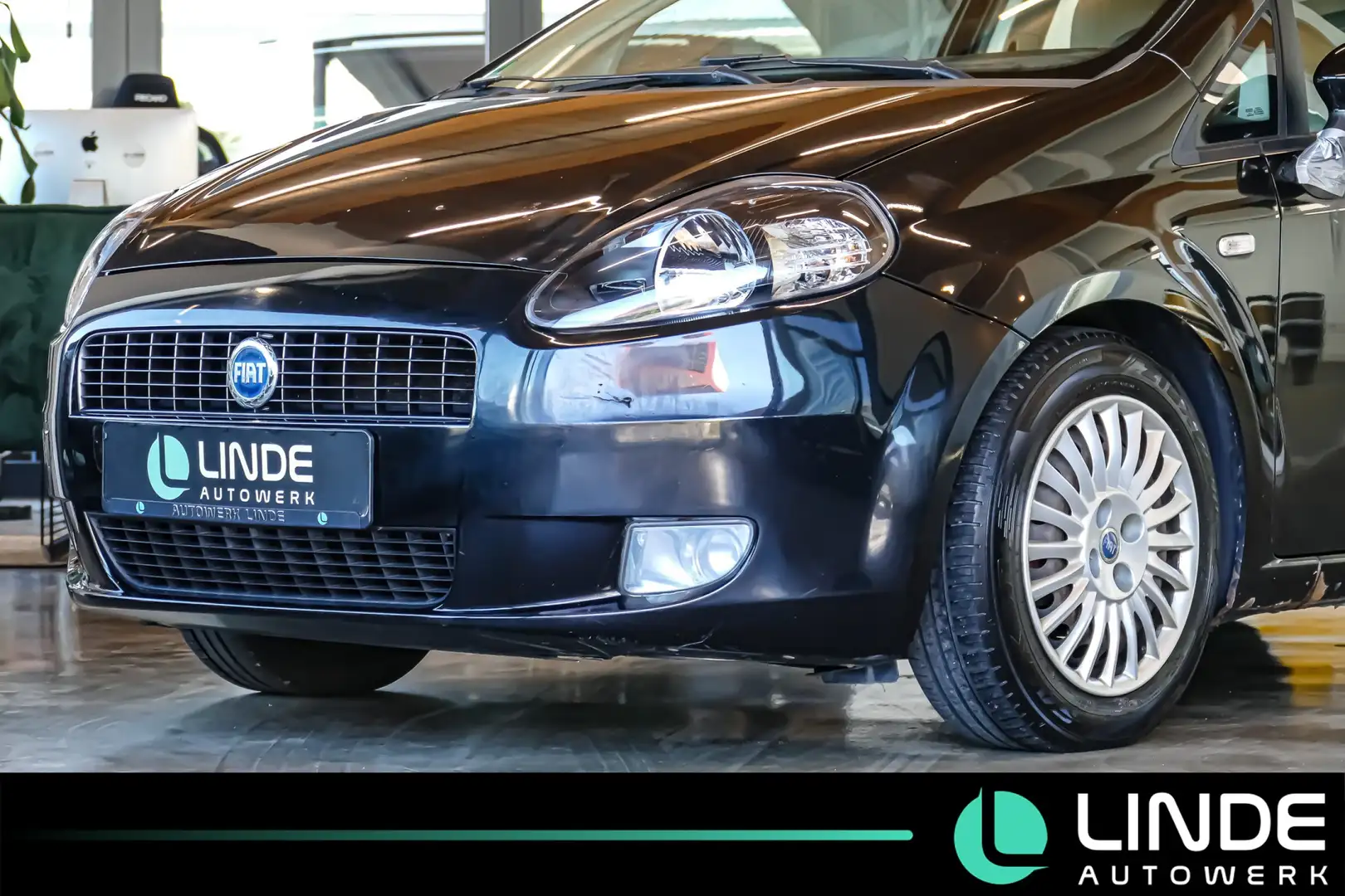 Fiat Grande Punto 1.4 8V Dynamic |KLIMA Negro - 2