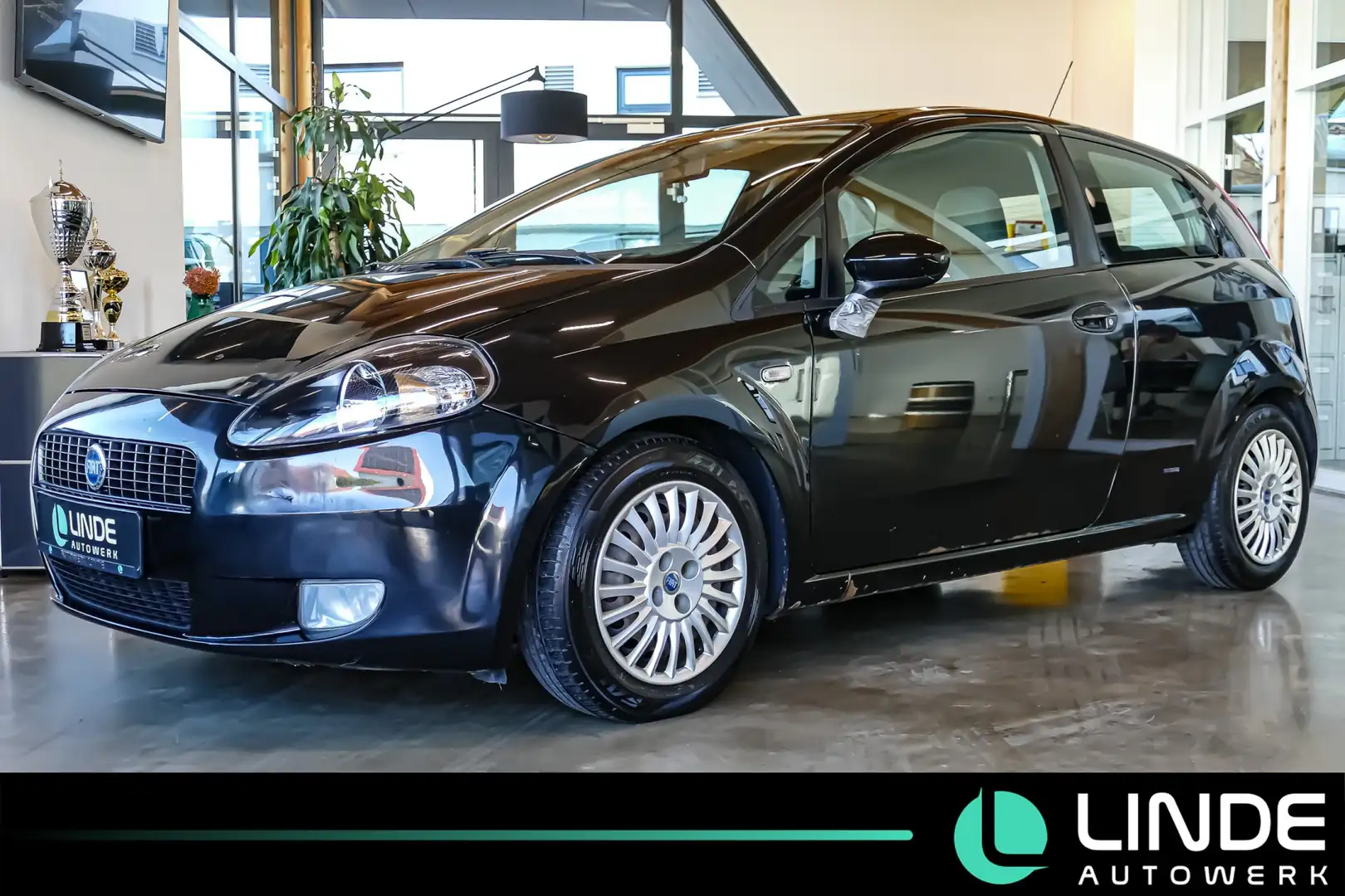 Fiat Grande Punto 1.4 8V Dynamic |KLIMA Negro - 1