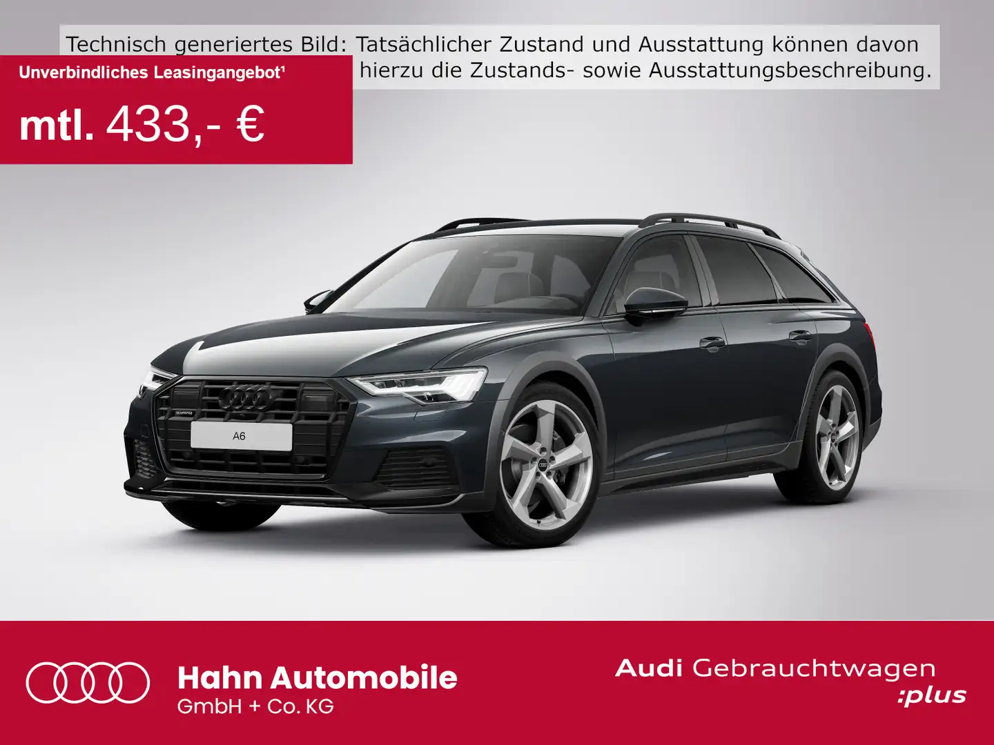 Audi A6 allroad A6 allroad 40 TDI quattro HD Matrix AHK Navi °36 Grau - 1
