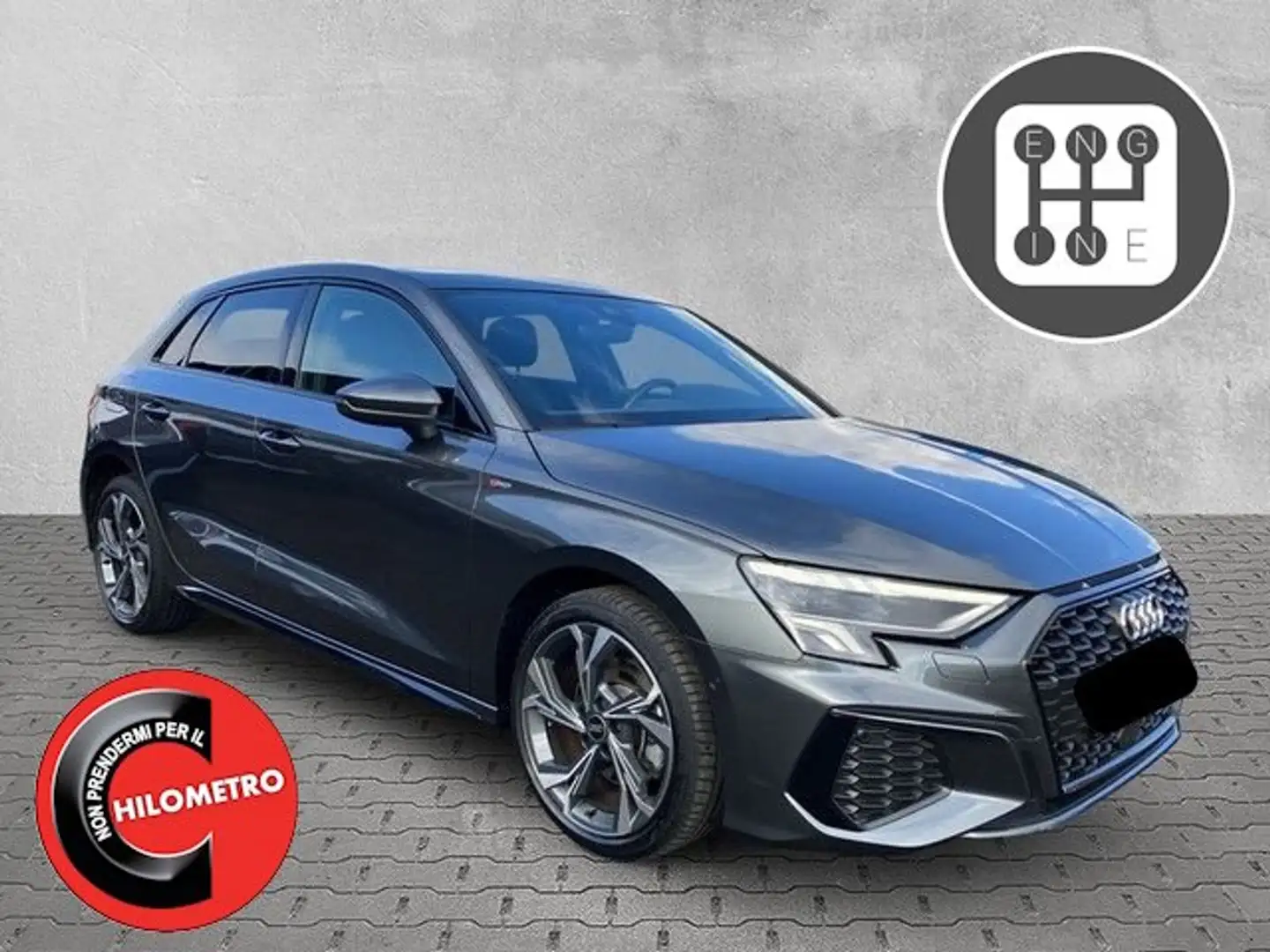 Audi A3 Sportback 40 tfsi e S line TettoPano*Prezzo Reale* Grigio - 1