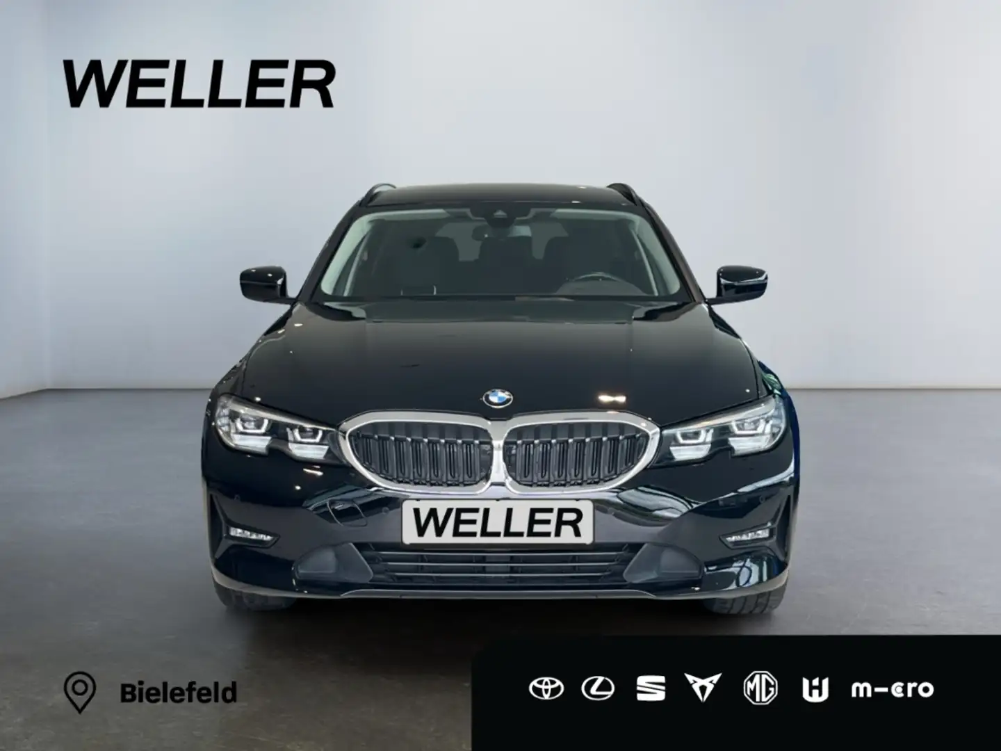 BMW 330 e Touring Advantage *LED*AHK*Harman Kardon* Schwarz - 2
