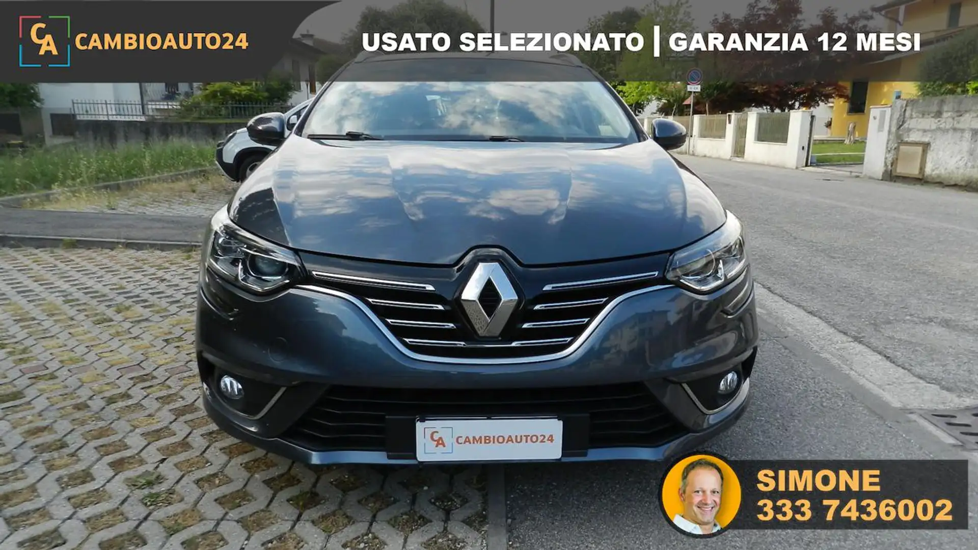Renault Megane Mégane Sporter TCe 140 CV EDC FAP Duel2 Blauw - 1