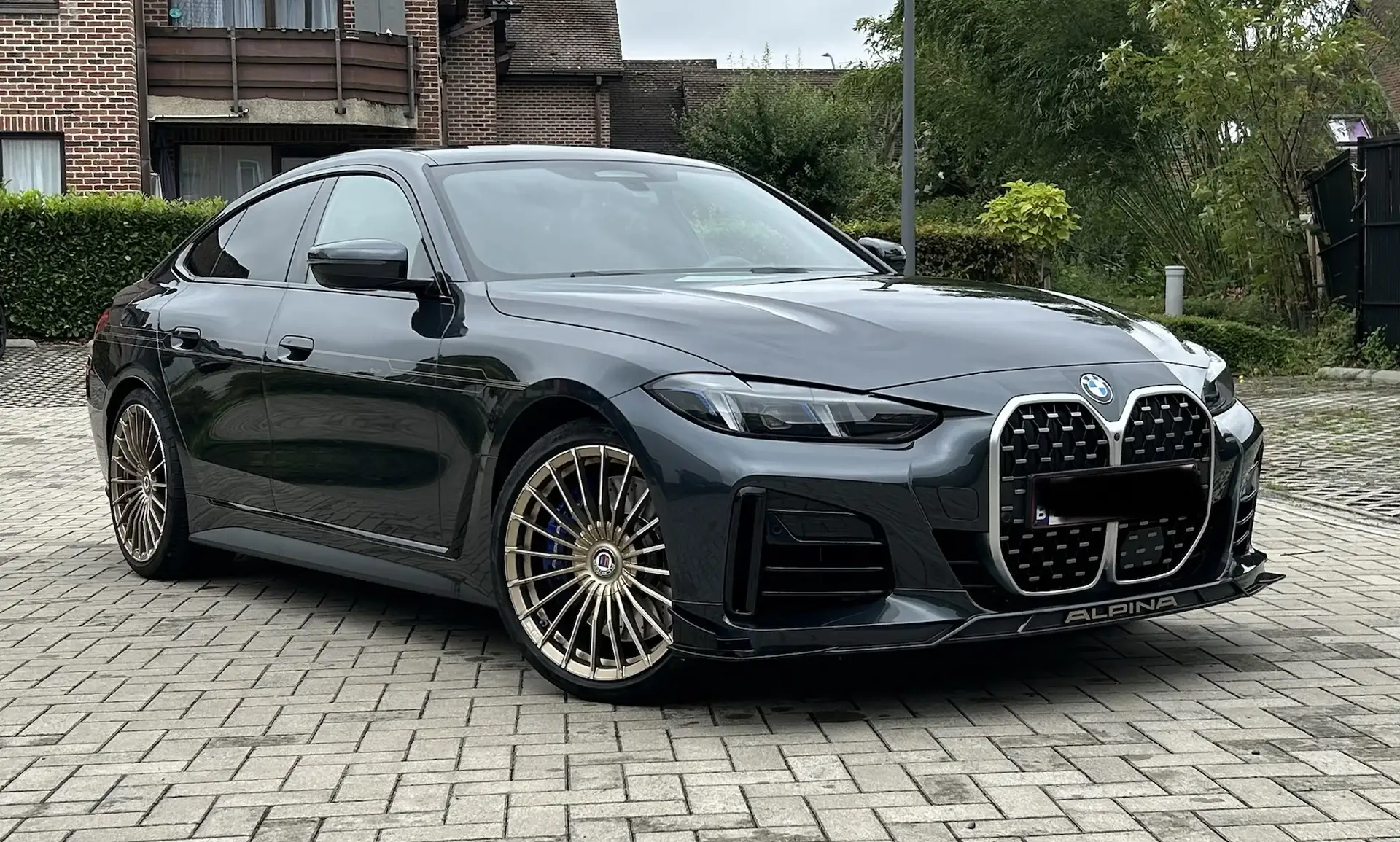 Alpina B4 B4 Gran Coupe 2025 블랙 사진 1