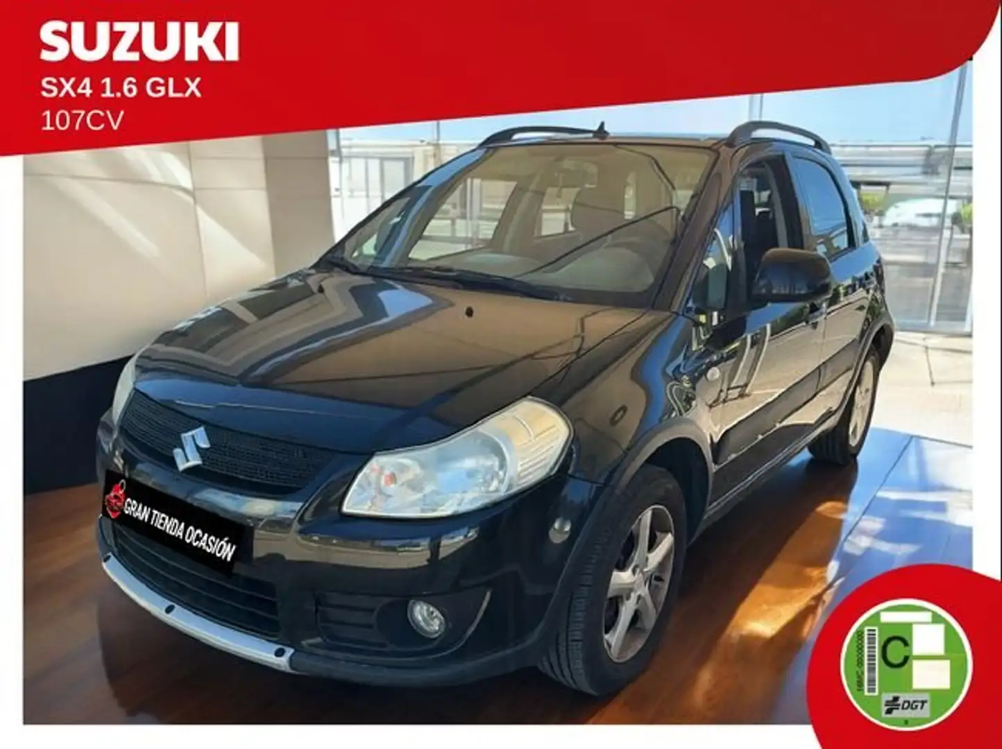 Suzuki SX4 1.6 GLX Negro - 1