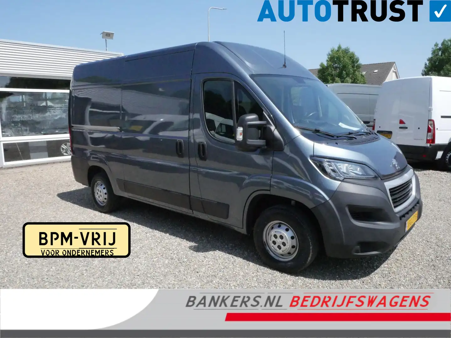 Peugeot Boxer 2.2 BlueHDi 120PK, L2H2, Airco Grau - 1