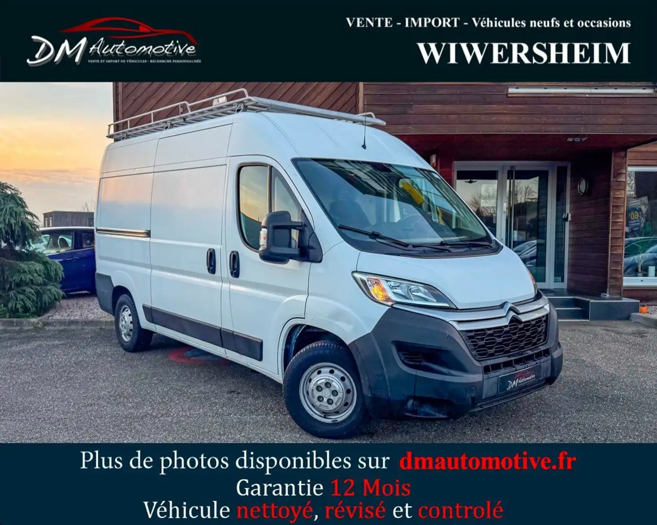 Citroen Jumper (2) 33 L2H2 BlueHDi 110 BVM6 Business Blanc - 1