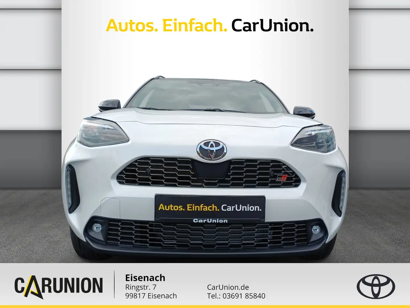 Toyota Yaris Cross GR SPORT PREMIUM/LED/Kam 1.99% eff. Weiß - 2