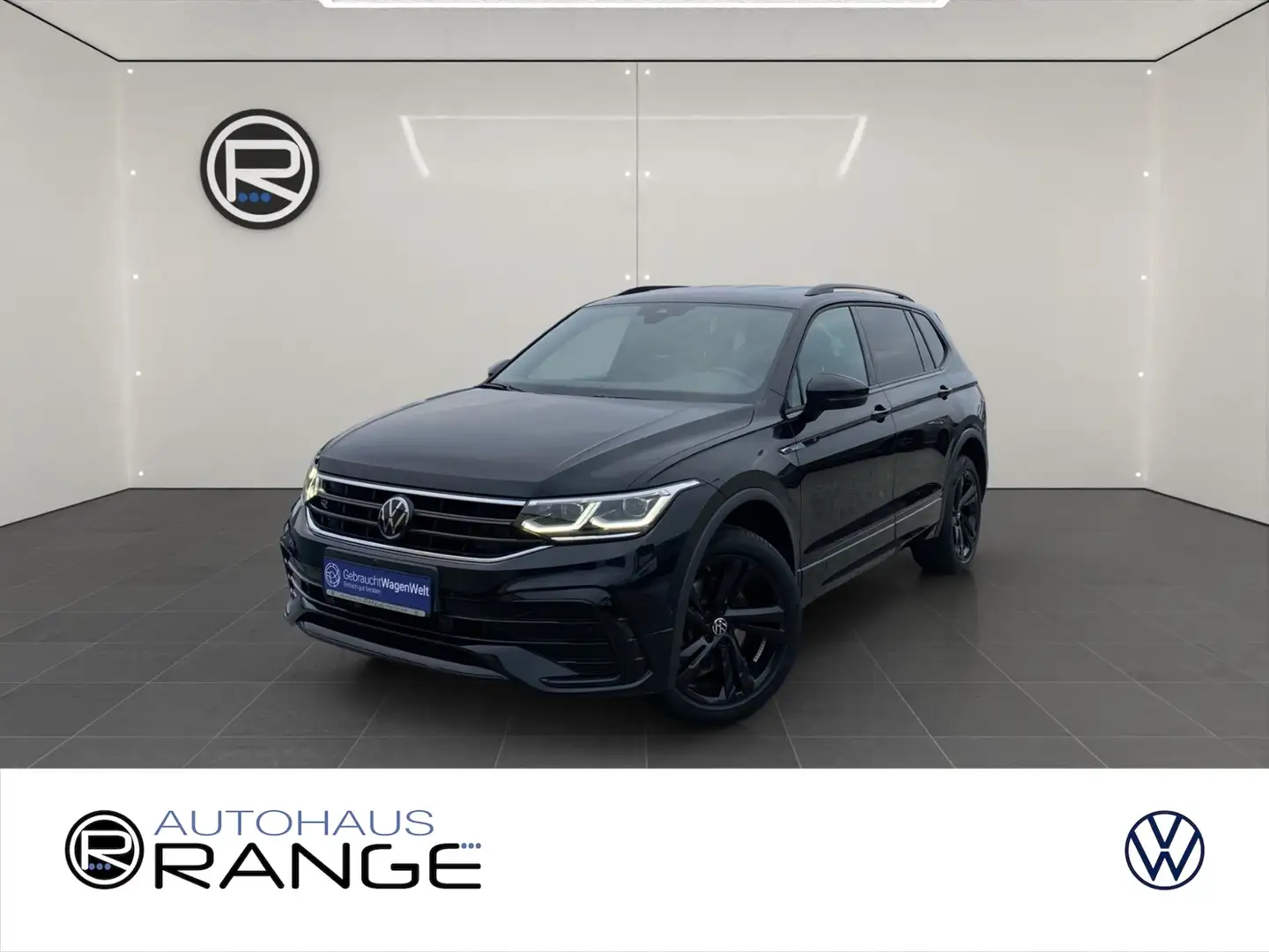 Volkswagen Tiguan Allspace 2.0 TDI R-Line 4Motion *AHK KAMERA STDHZ* Schwarz - 1