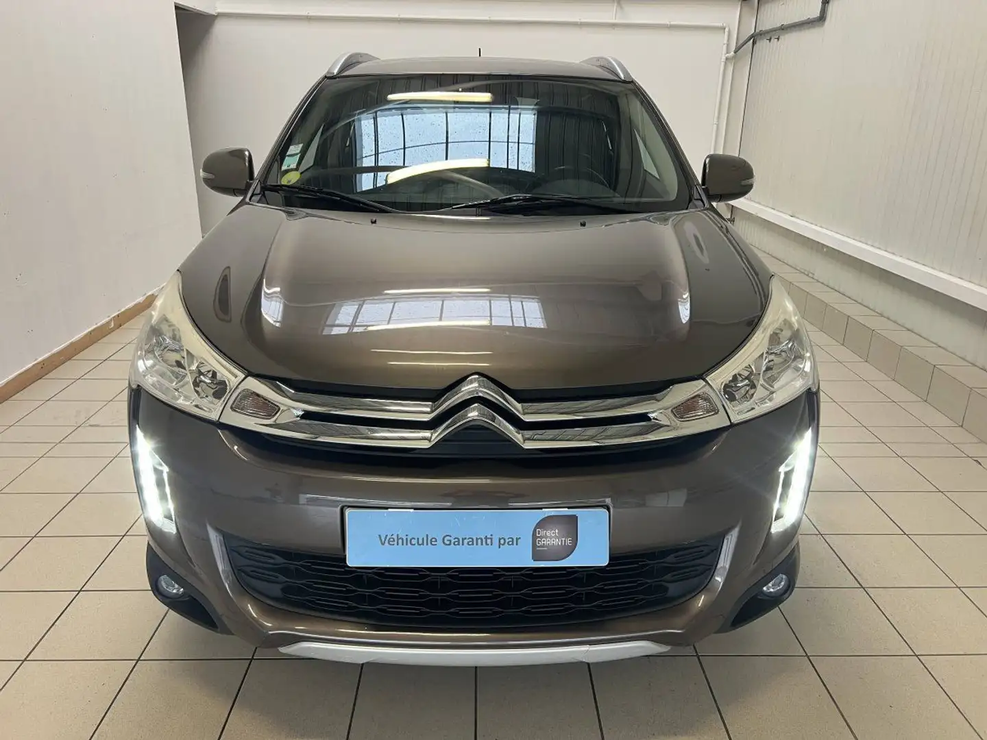Citroen C4 Citroën AirCross 1.6 e-HDi115 4x2 Gris - 2