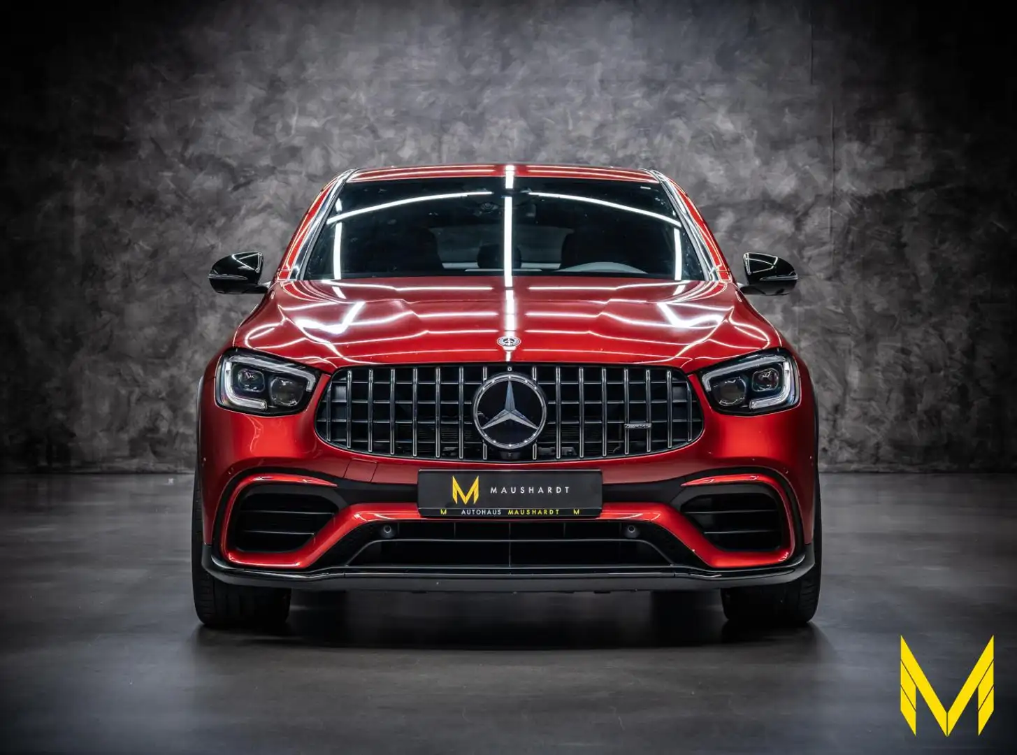 Mercedes-Benz GLC 63 AMG 4M+ CP|LM21Z|PERFSI|SD|MBEAM|HUD|360° Rood - 2