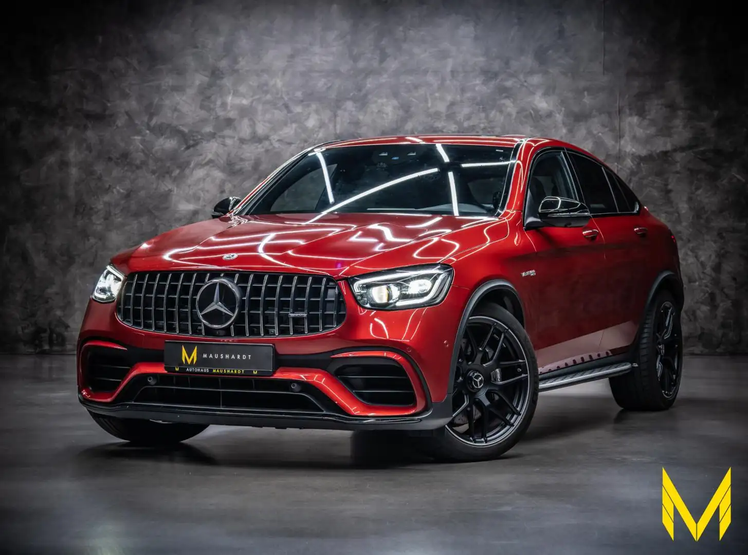 Mercedes-Benz GLC 63 AMG 4M+ CP|LM21Z|PERFSI|SD|MBEAM|HUD|360° Rood - 1